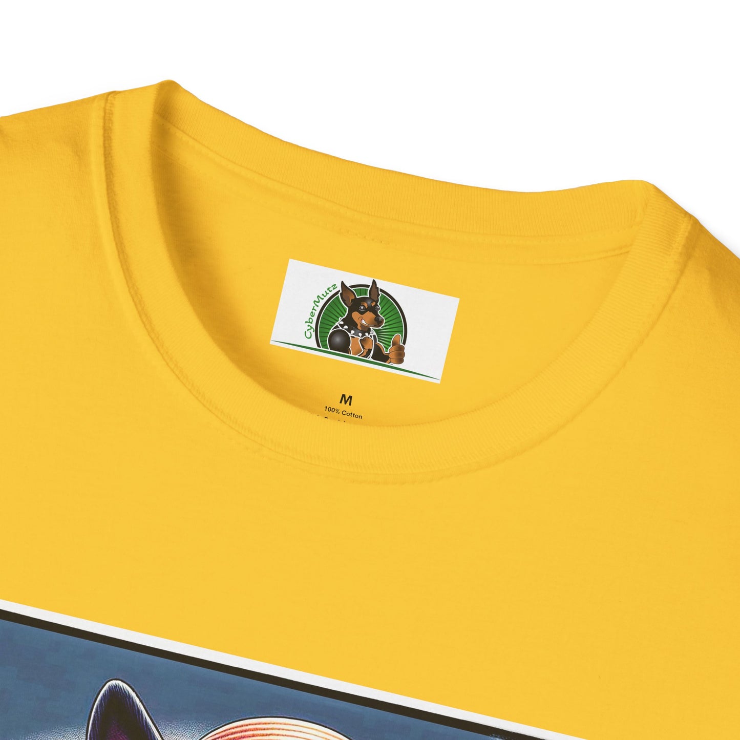 Boston Terrier Blonde Surfer Girl Dog T-Shirt Printify