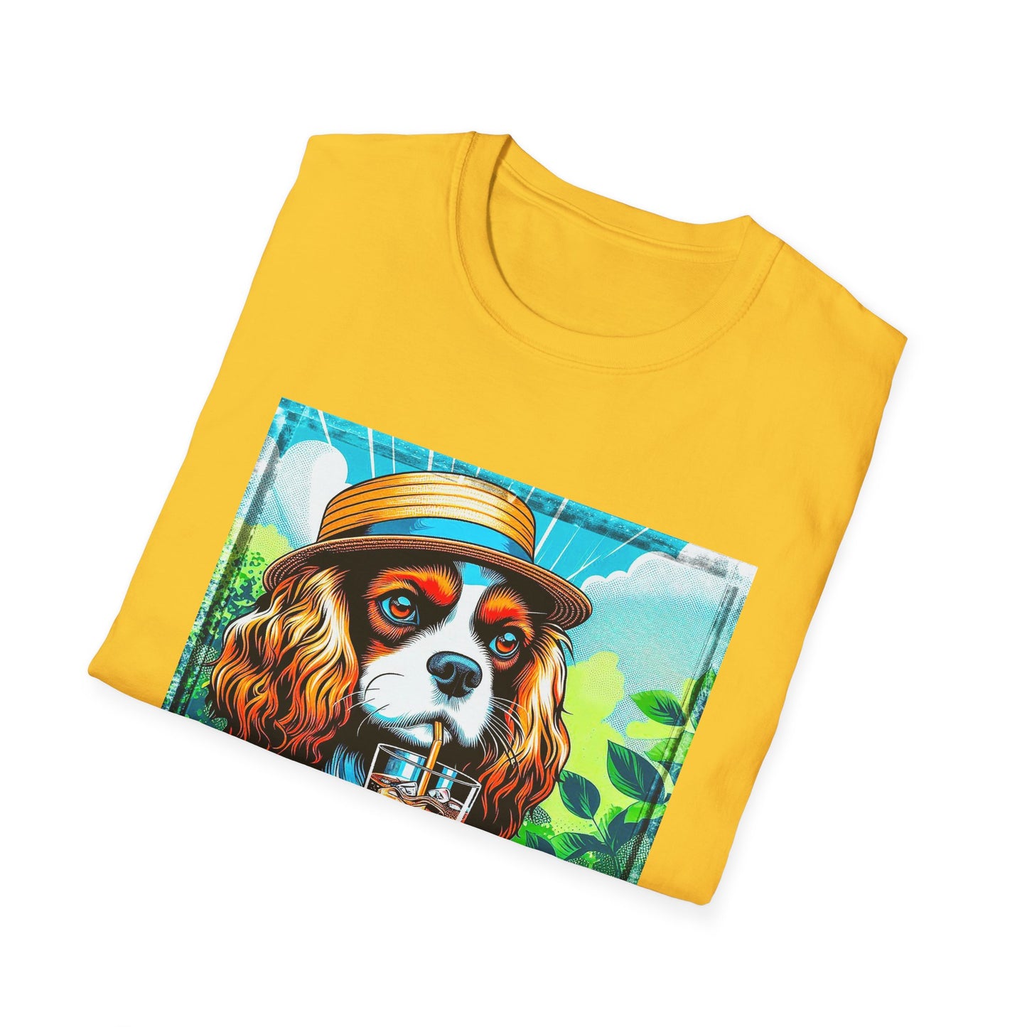 Cavalier King Charles Spaniel Summer Dog TShirt