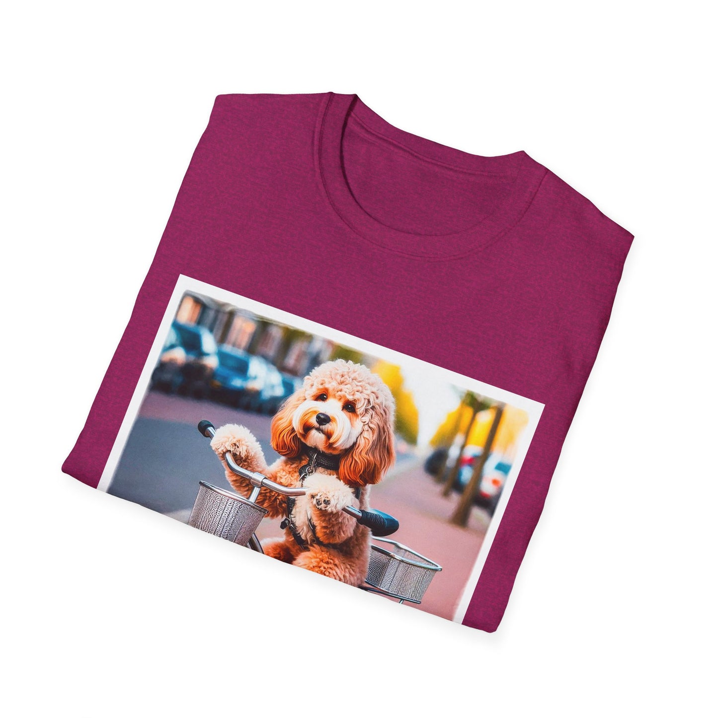 CockerPoo bike stroll t shirt