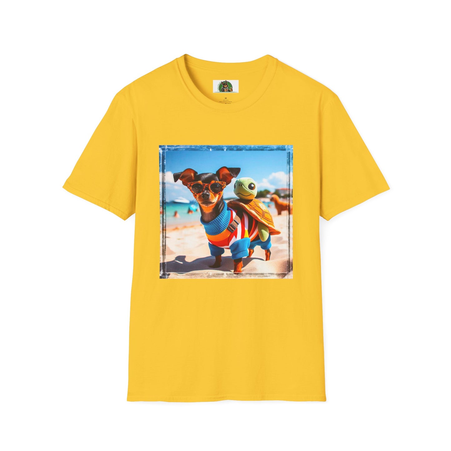 Min Pin T-Shirt beach day T-Shirt Printify S Daisy