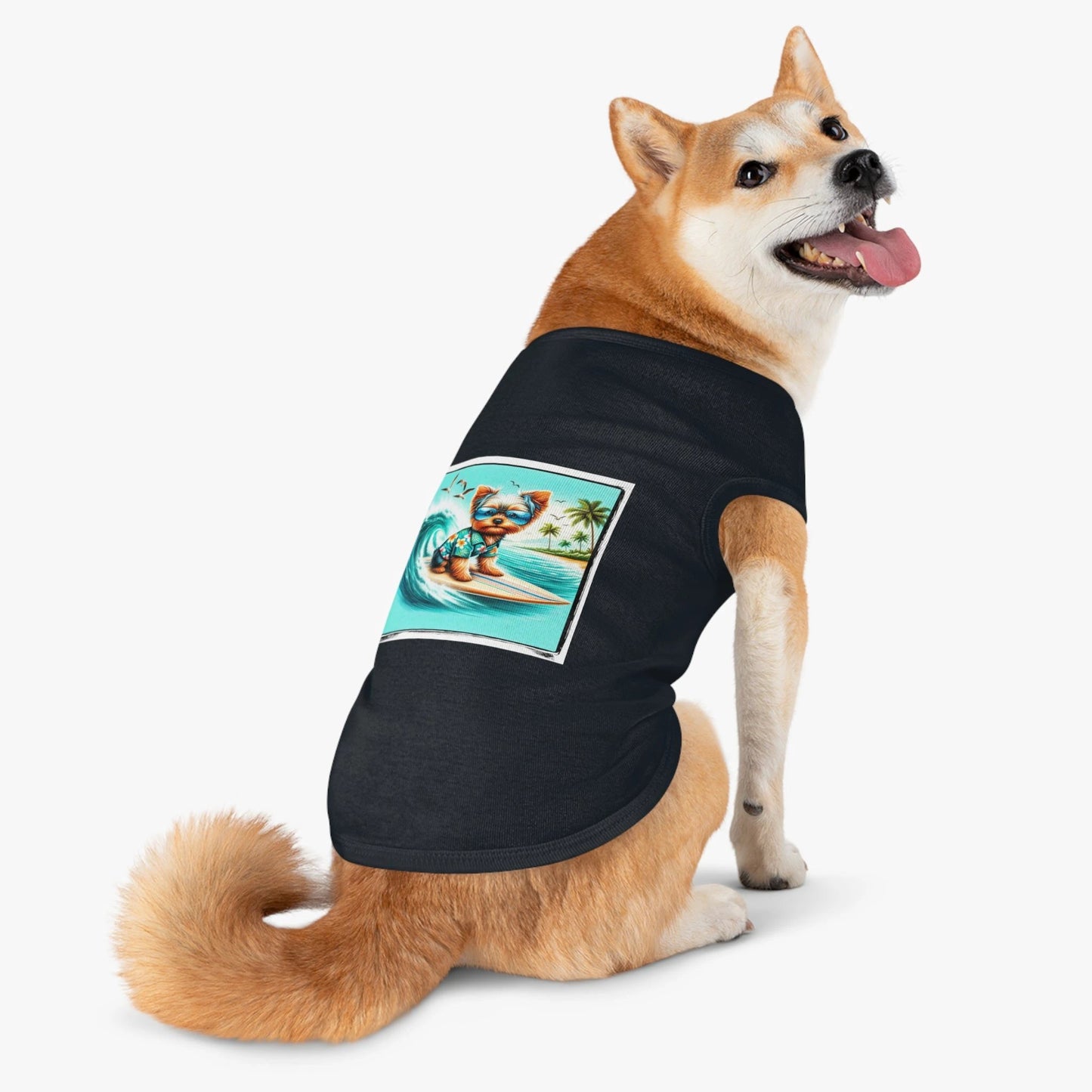 Pet Tank Top Yorkie Pets Printify