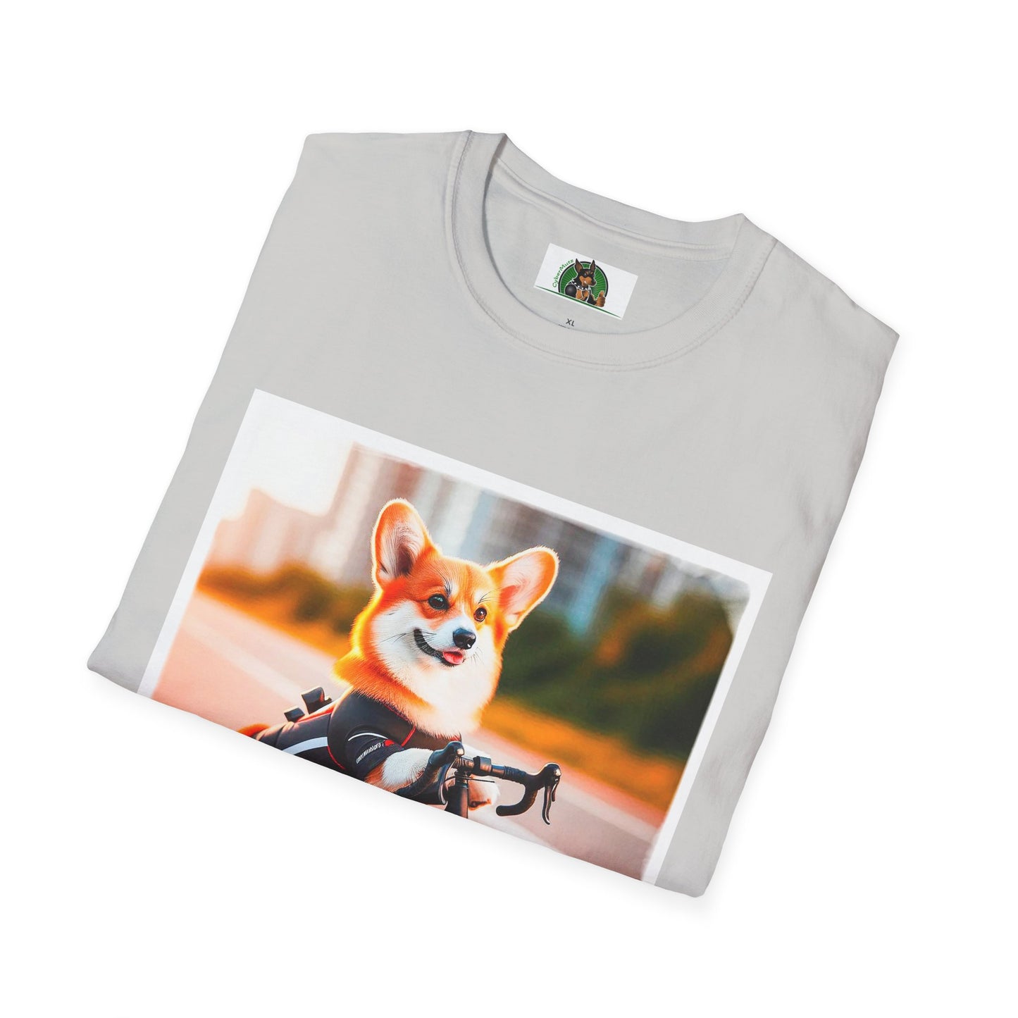 Pembroke Welsh Corgi tiny bike shirt