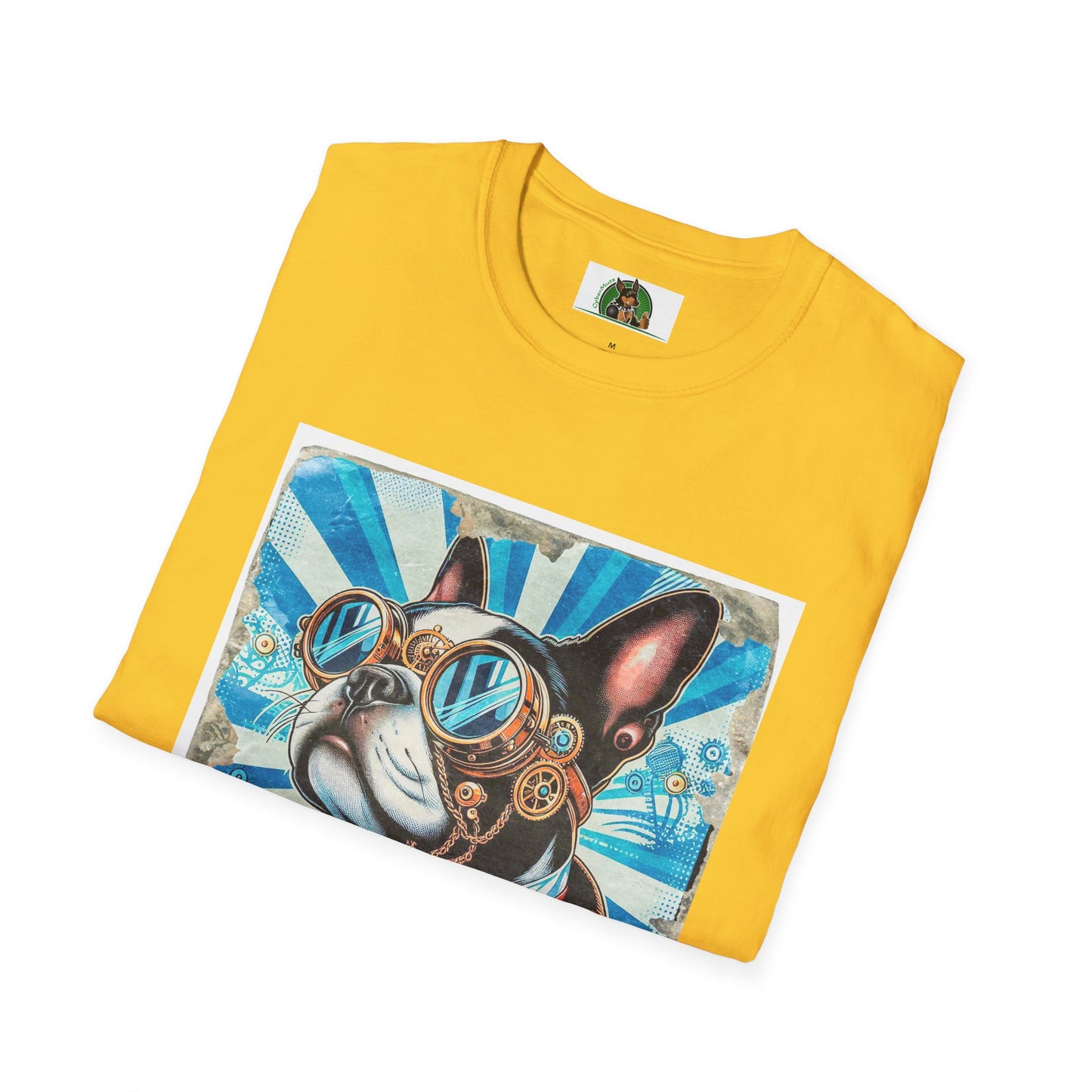 Steampunk Boston Terrier T-Shirt
