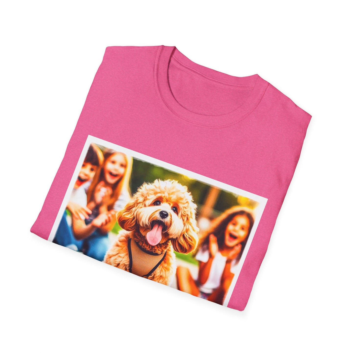 CockerPoo happy riding t shirt