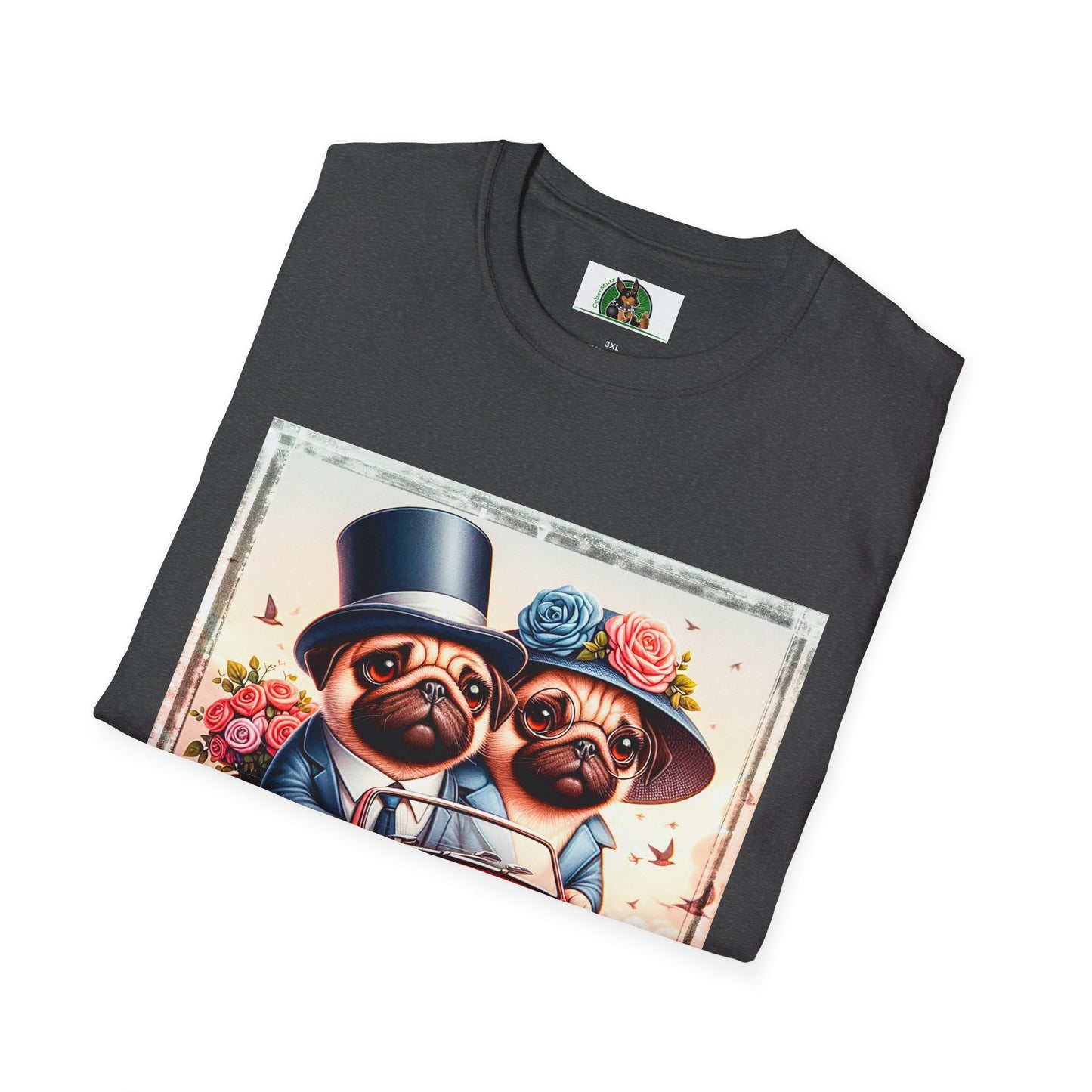 Wacky Pugs T-Shirt Printify