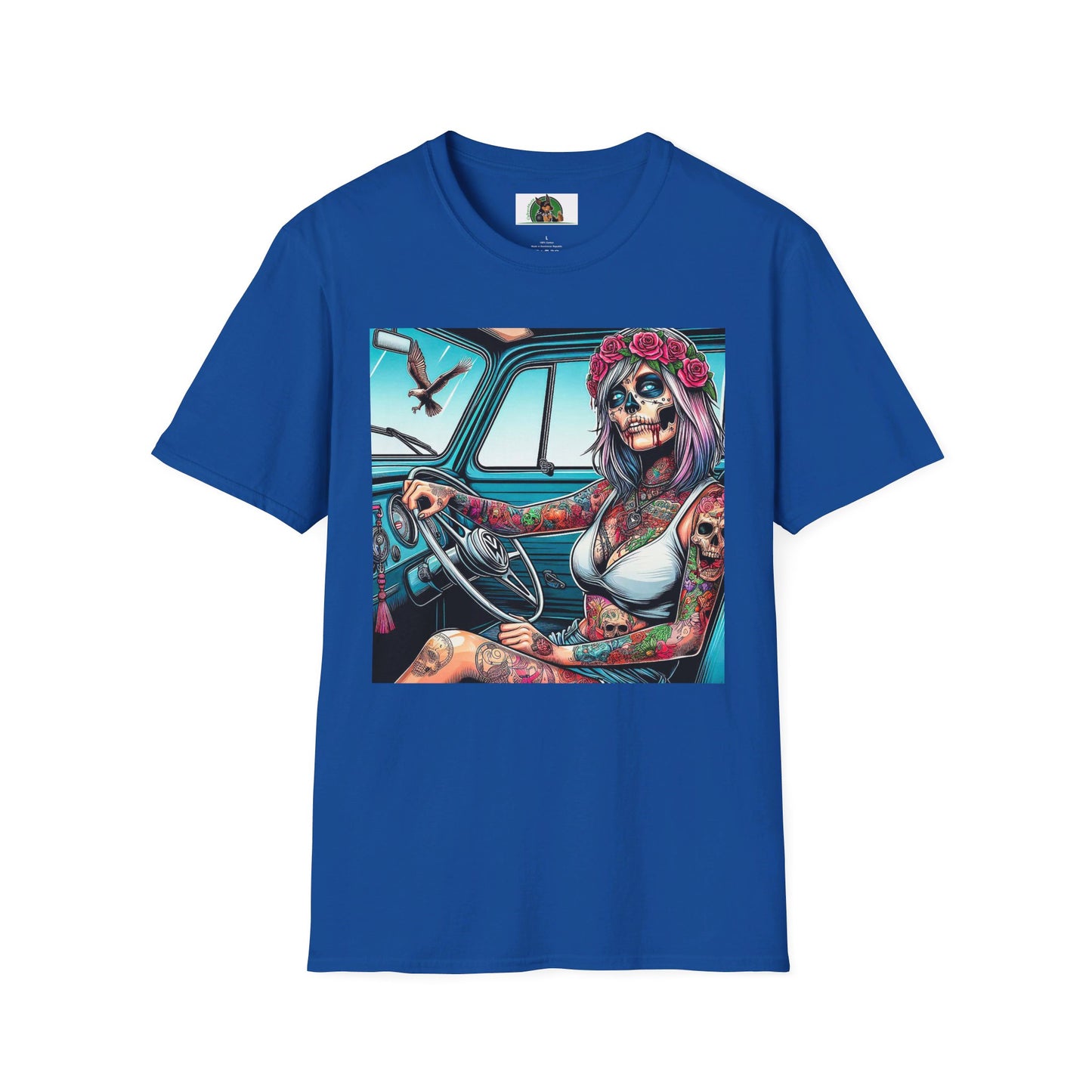 Zombie Girl T-Shirt Printify S Royal