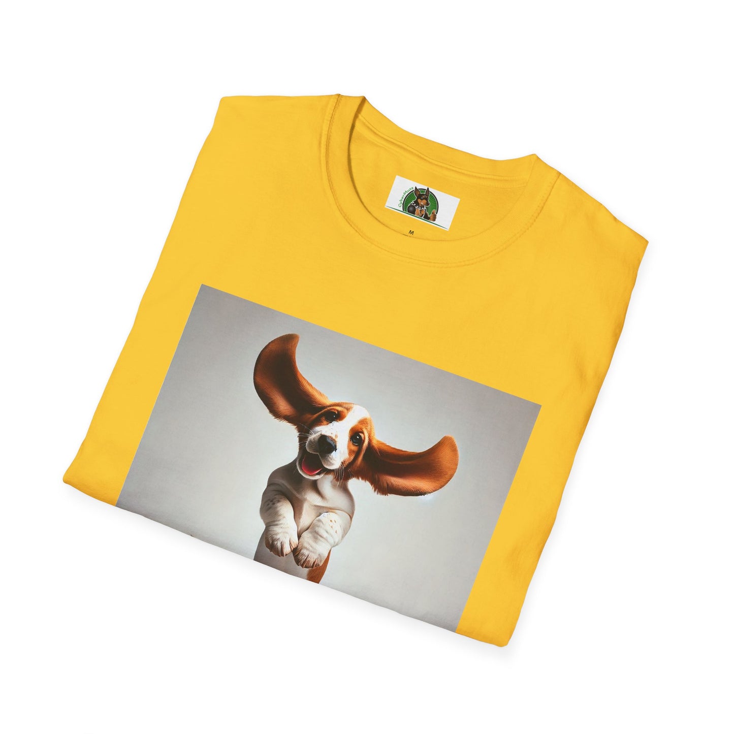 Bassett Hound T-Shirt - Dancing Dog Design