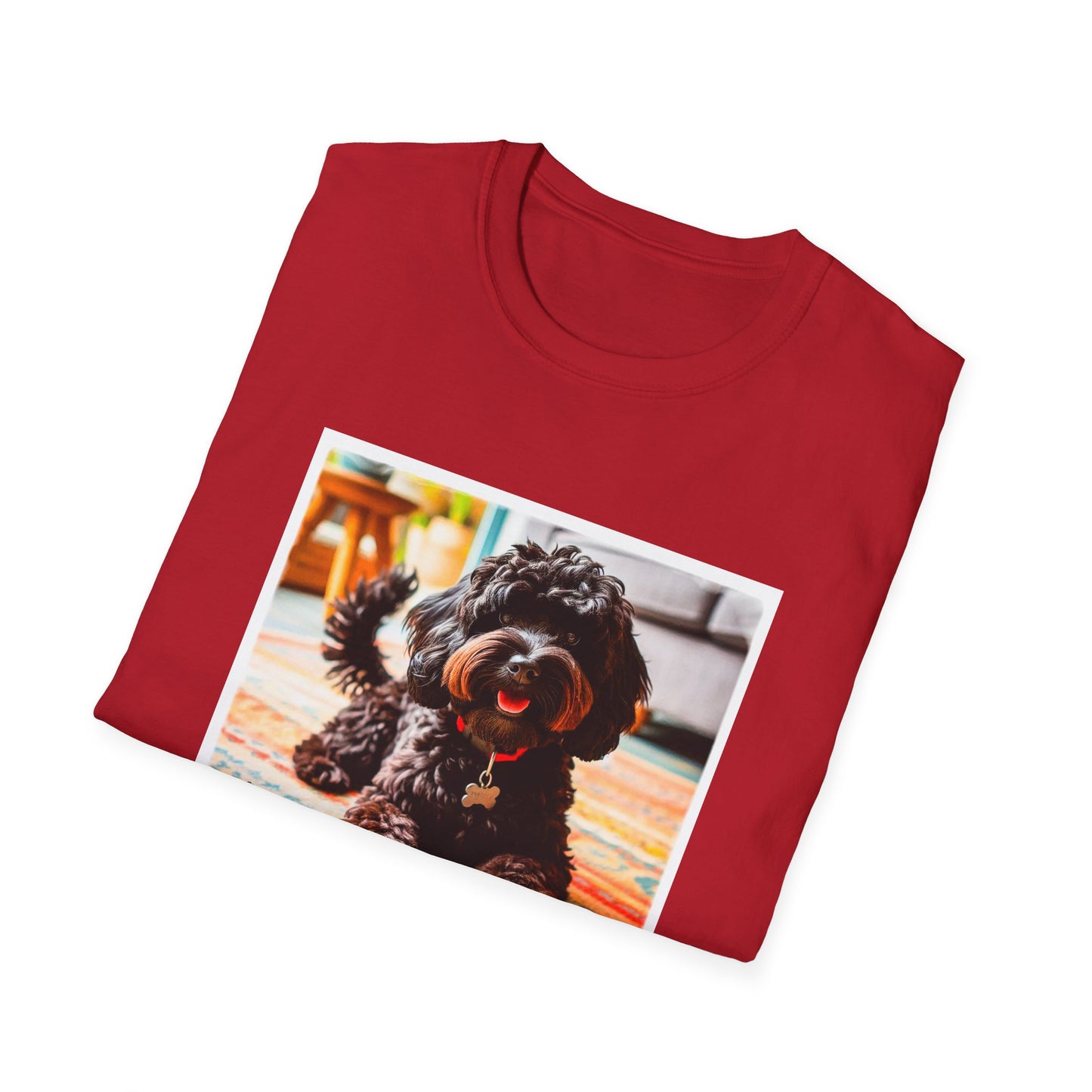 CockerPoo happy smiling t shirt