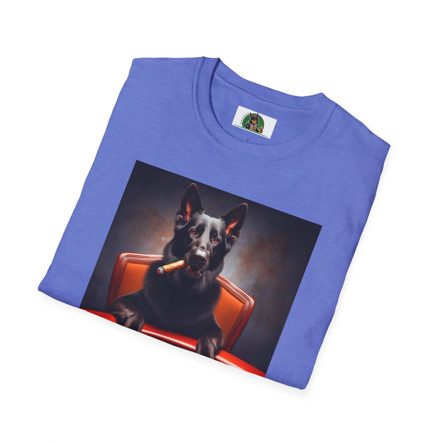 German Shepherd poker shirt