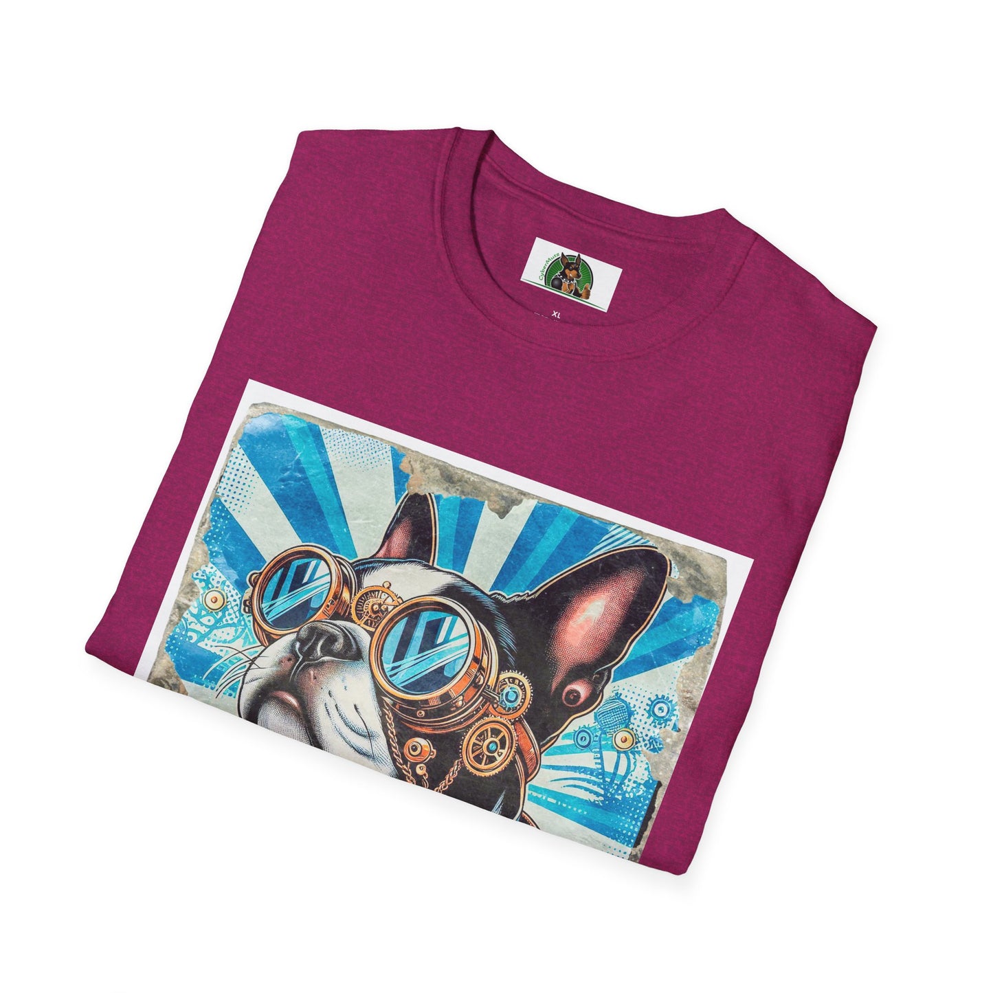 Steampunk Boston Terrier T-Shirt
