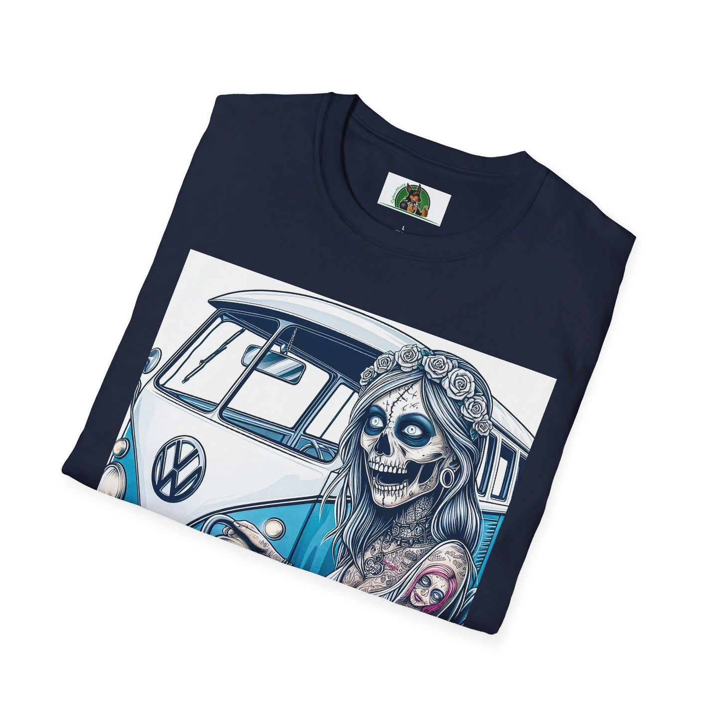 Zombie Girl T-Shirt Printify