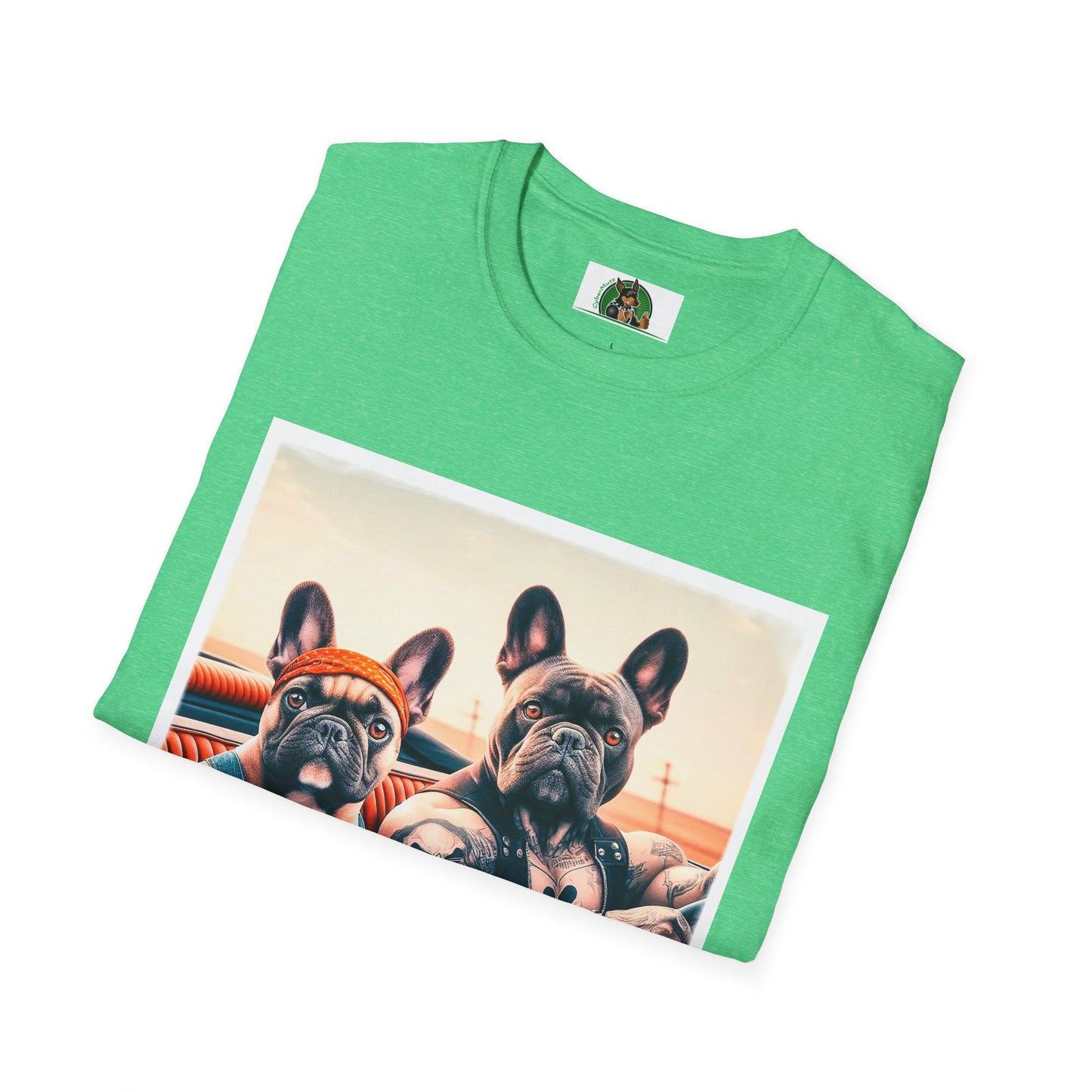 French Bulldog dad and baby t shirt