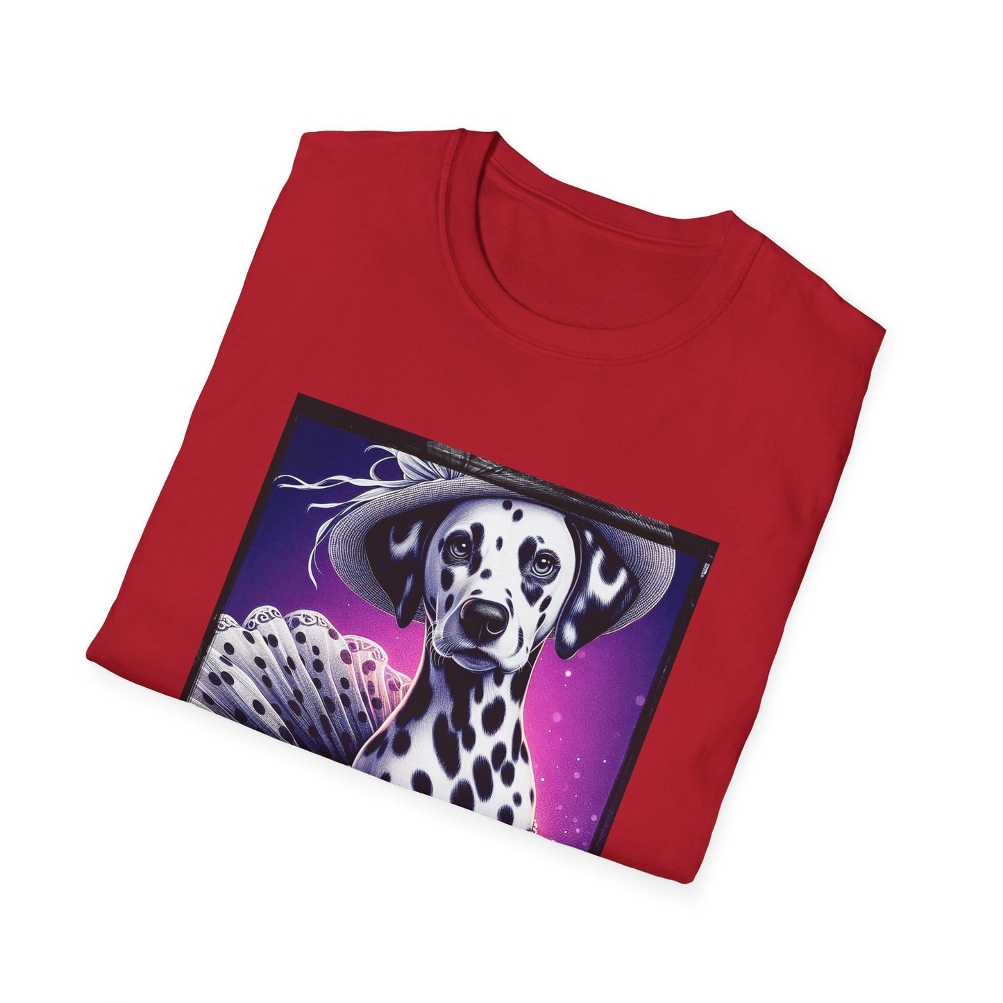 Dalmatian polka dot queen t shirt