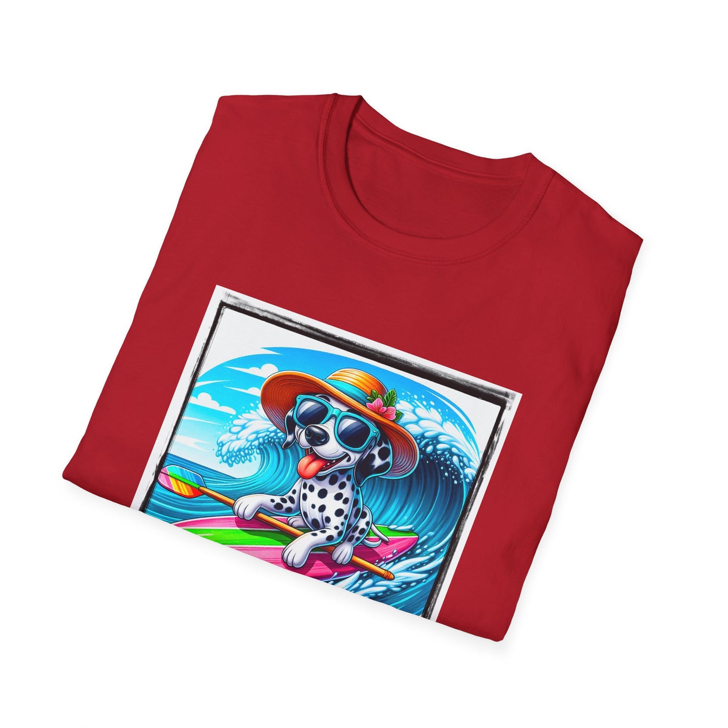 Dalmatian beach day t shirt