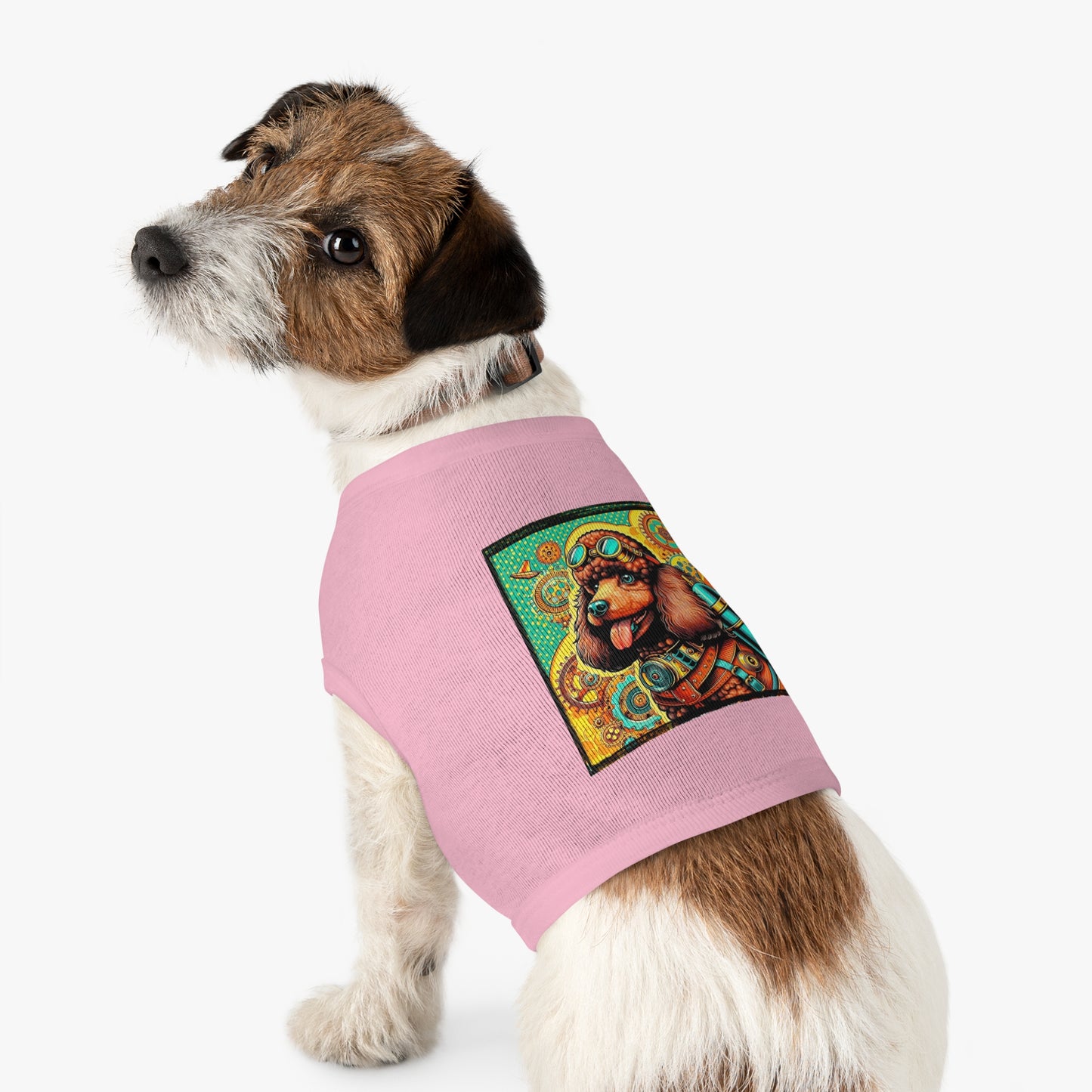 Pet Tank Top Poodle Pets Printify