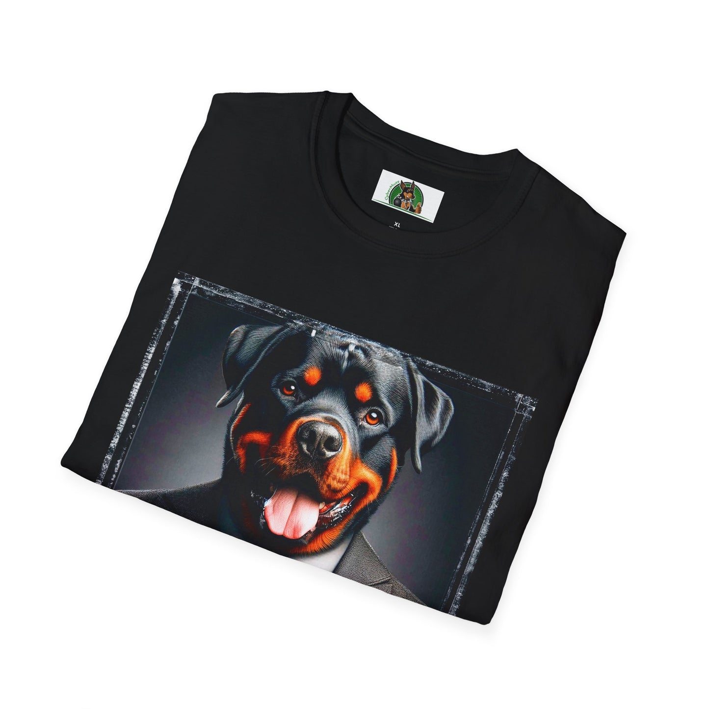 Rottweiler nice suit shirt T-Shirt Printify