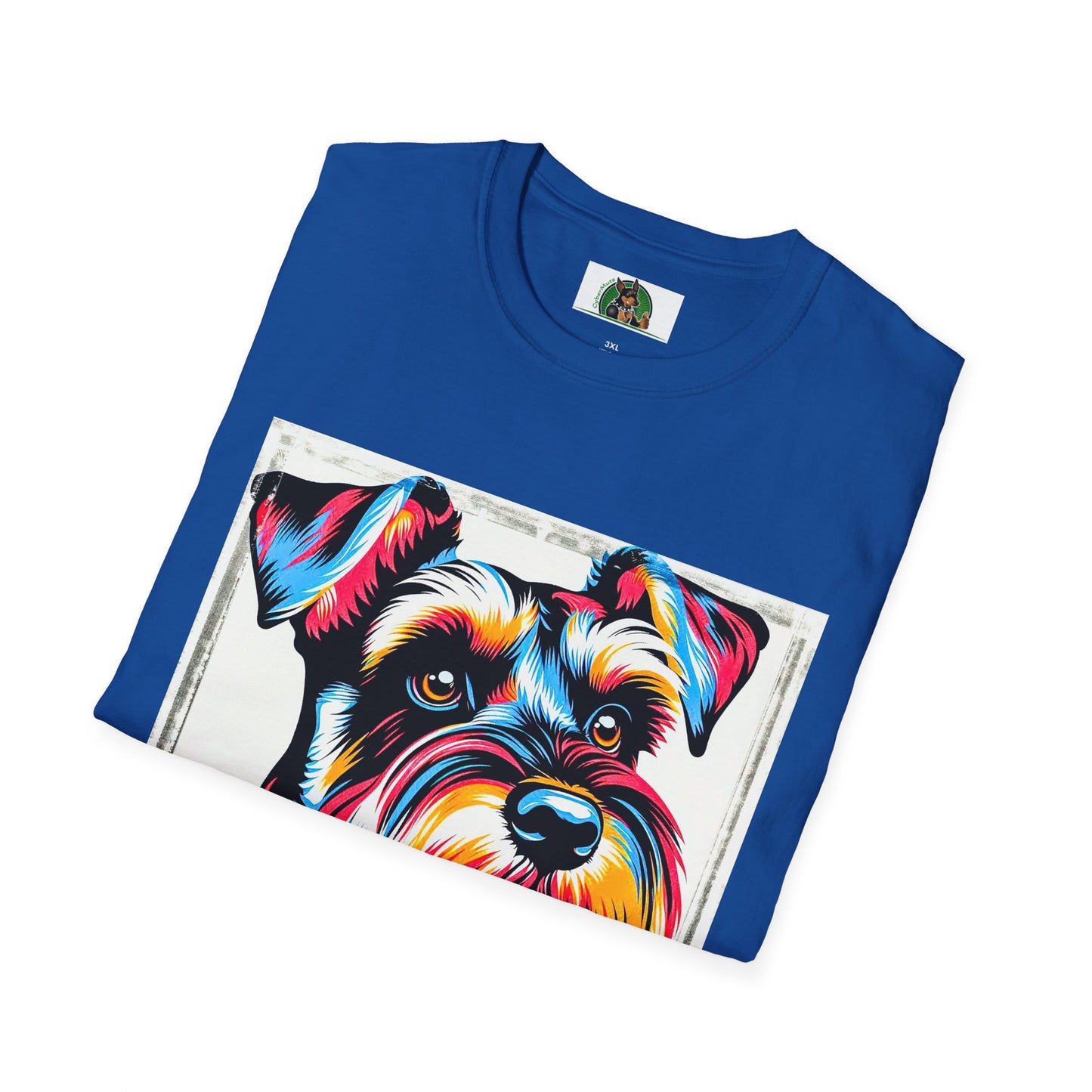 Miniature Schnauzer pop art shirt T-Shirt Printify