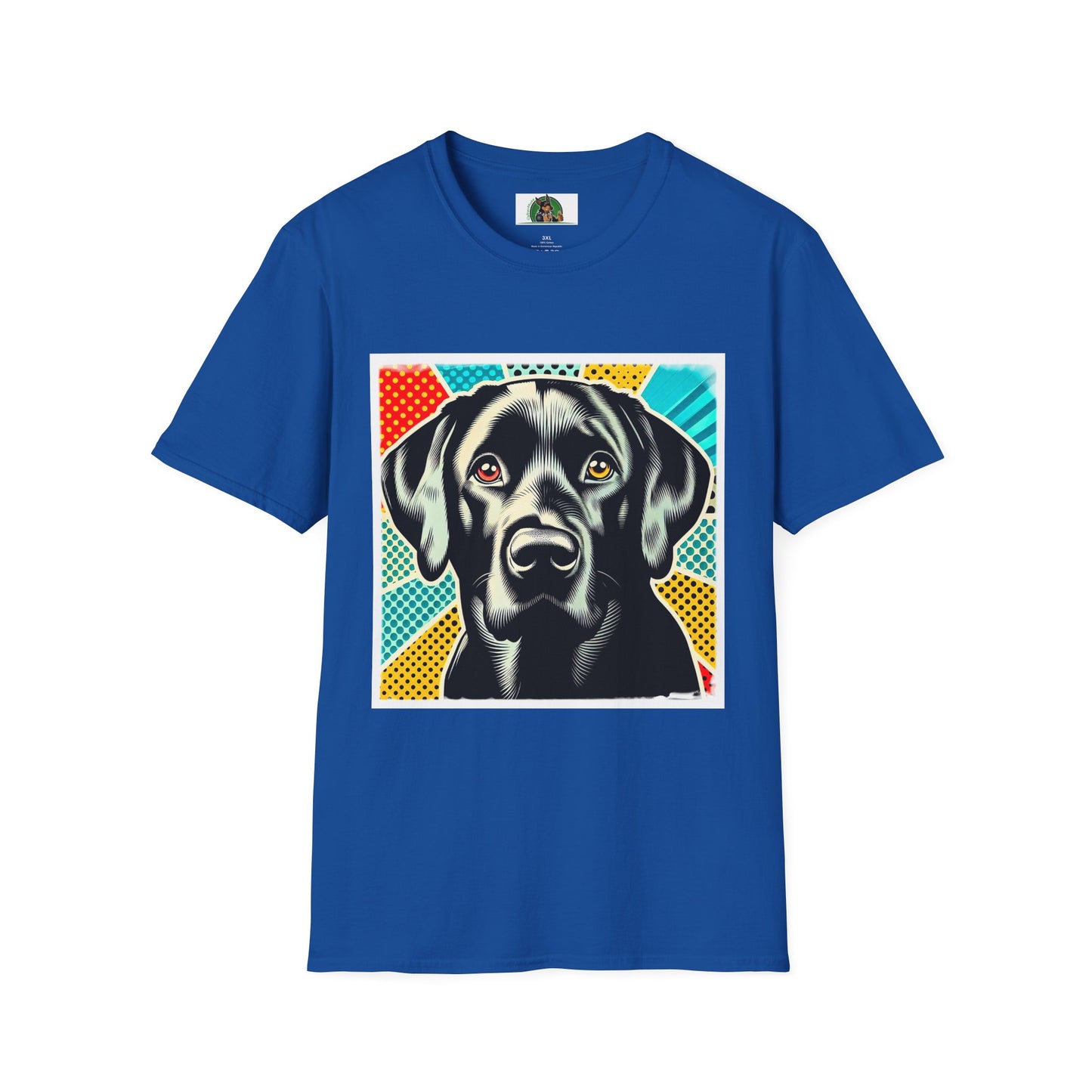 Labrador Retriever black beauty shirt T-Shirt Printify XS Royal