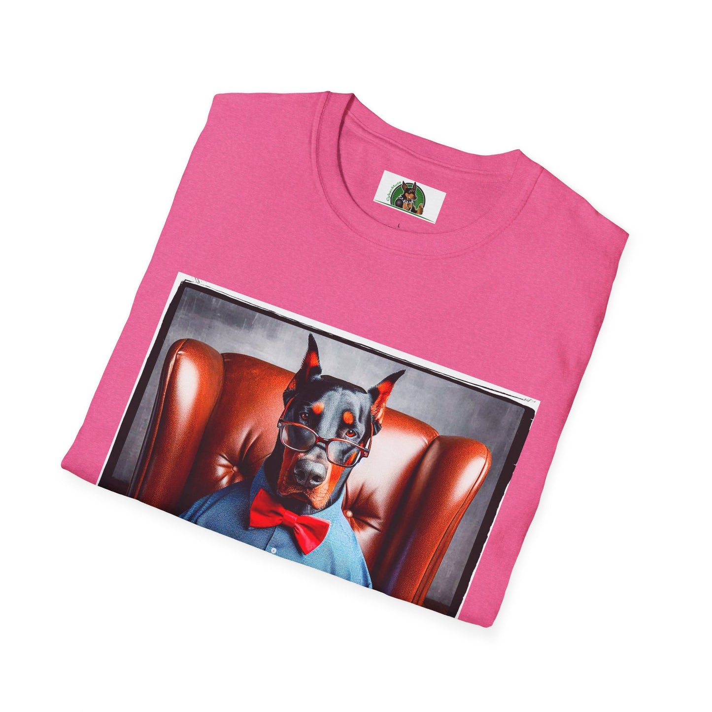Doberman Sunday morning t shirt