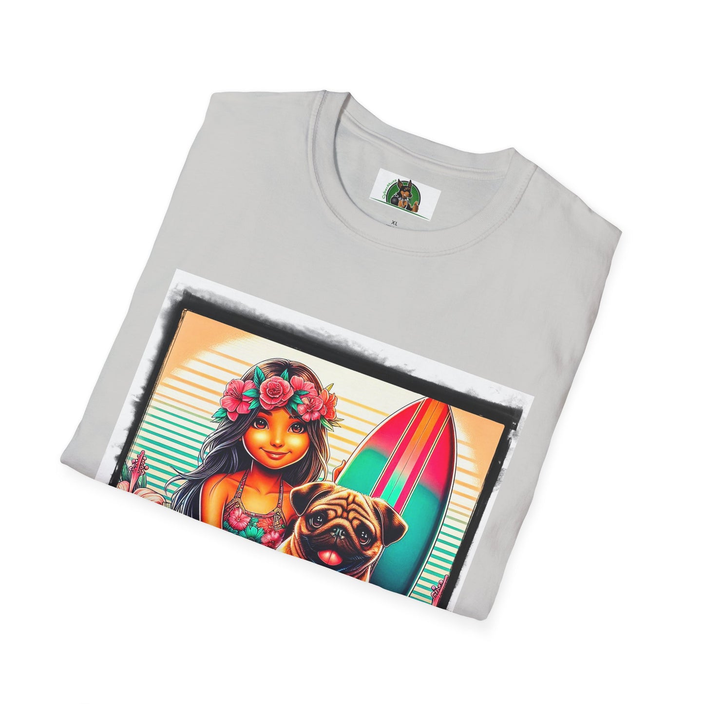 Pugs T-Shirt Printify