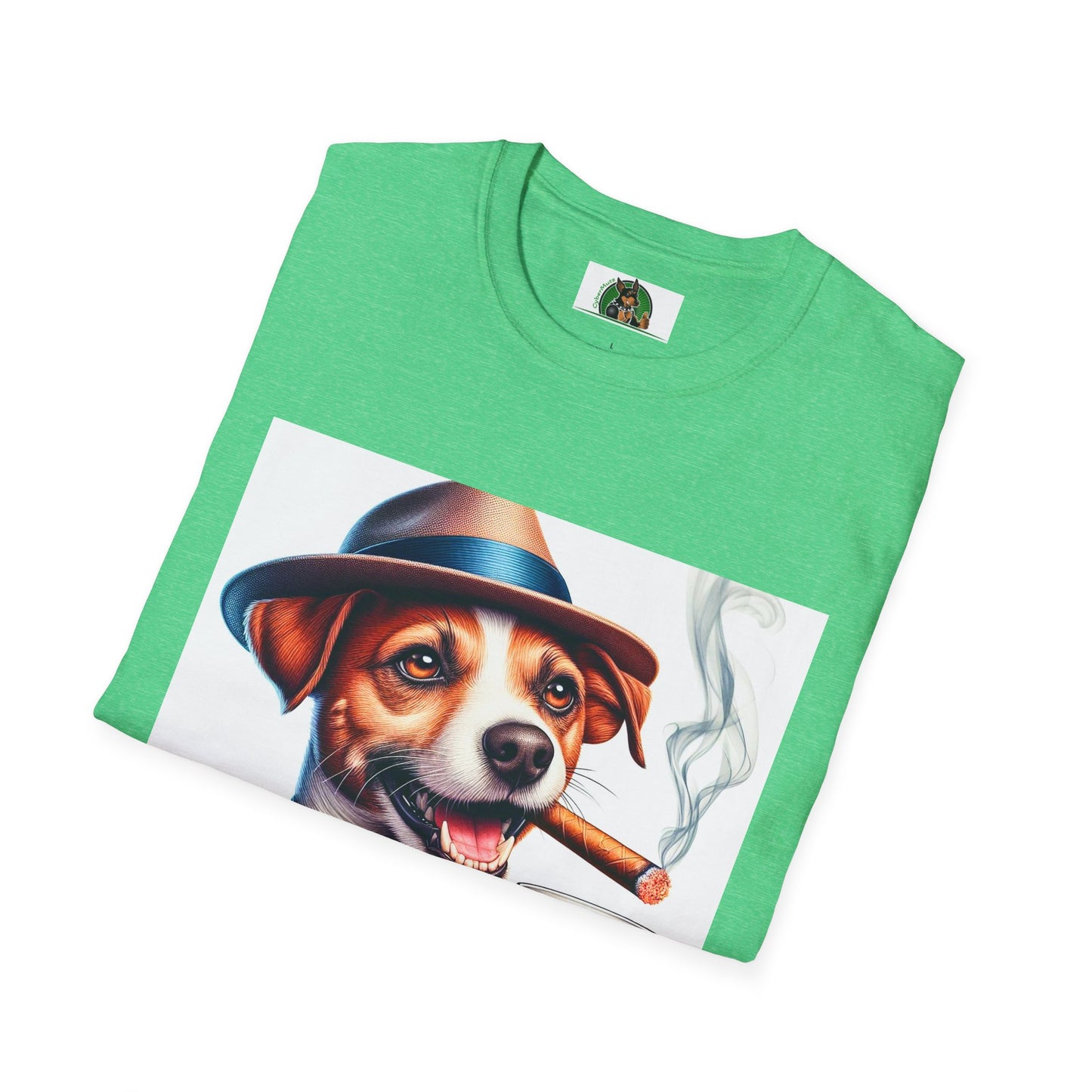 Jack Russell Stogey Whiskey T-Shirt Printify