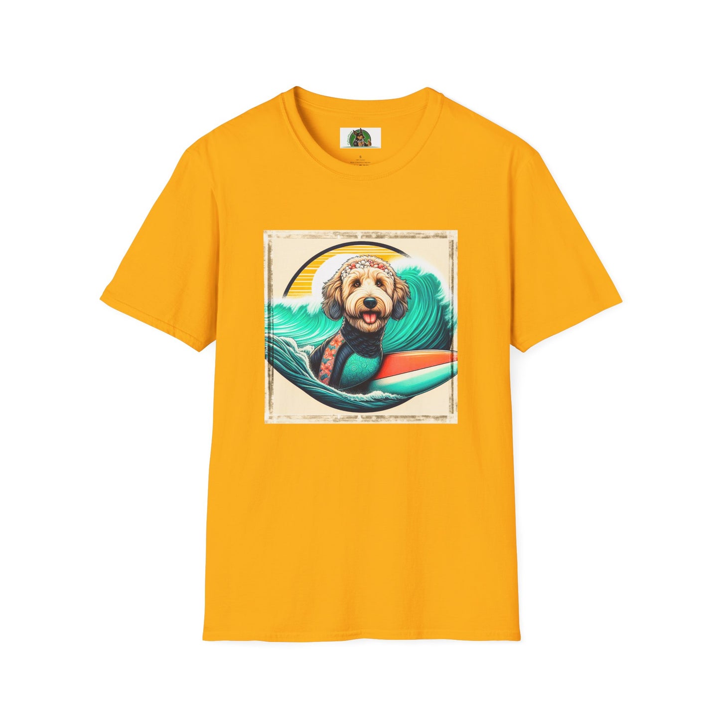 Shepadoodle T-Shirt Printify S Gold