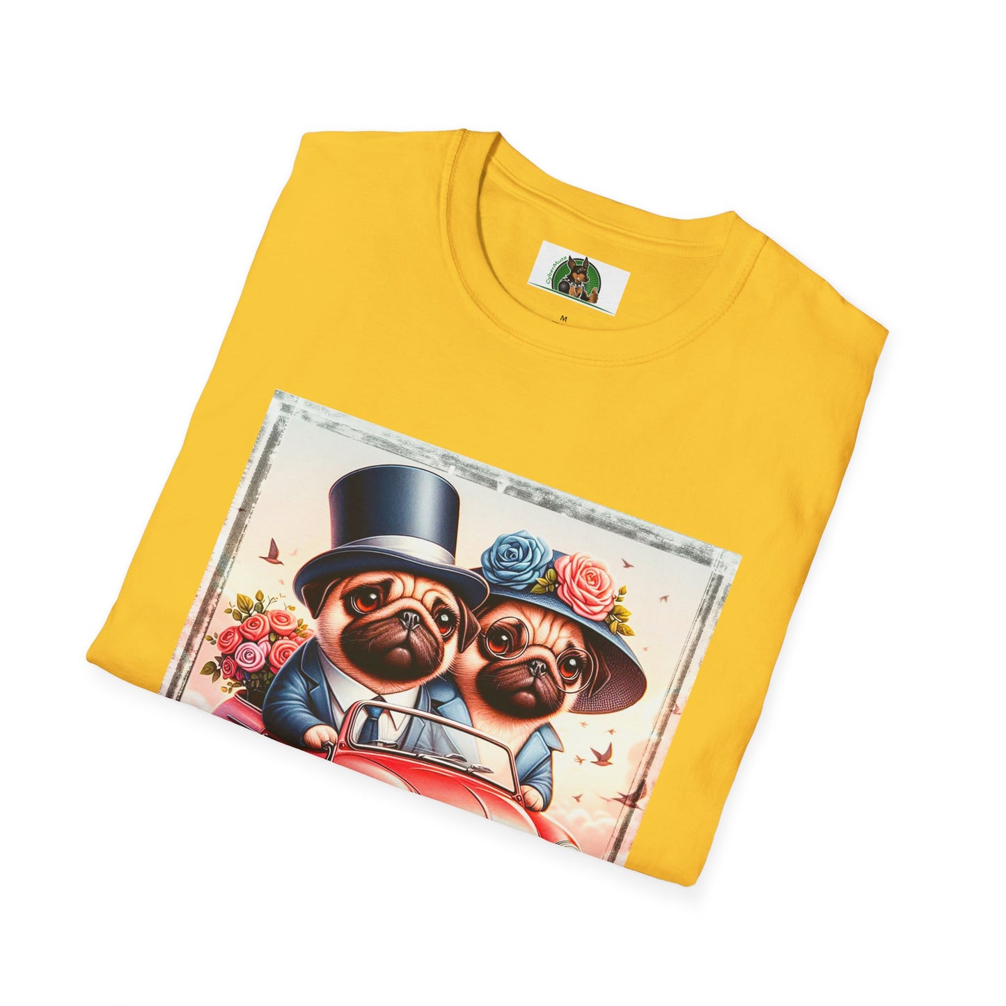 Wacky Pugs T-Shirt Printify