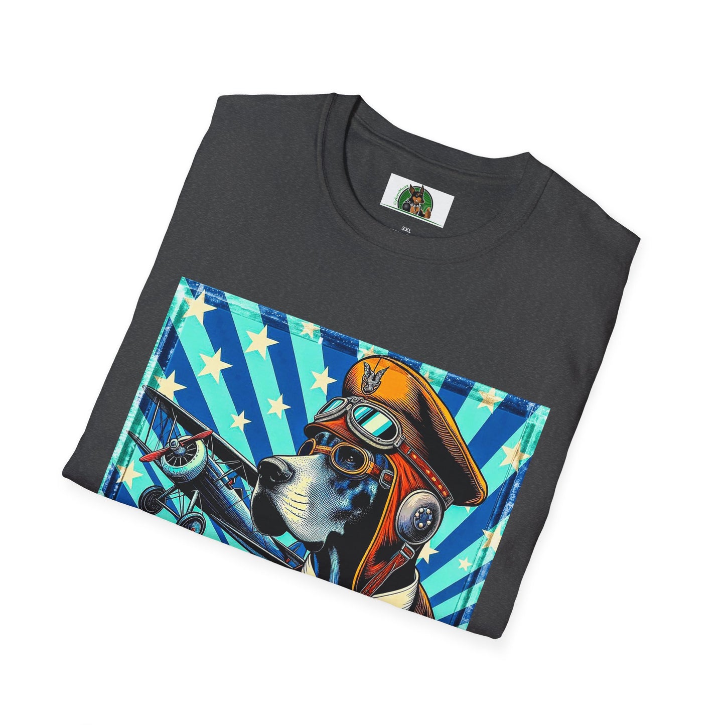 Great Dane American dream shirt T-Shirt Printify