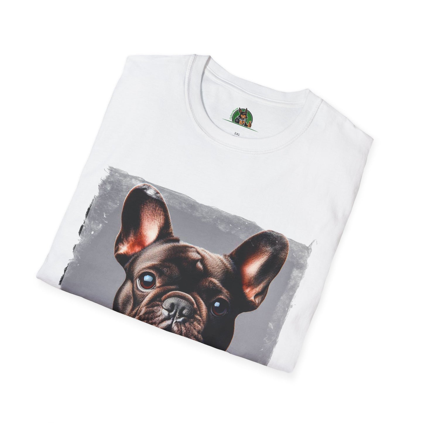 French Bulldog smart businessman T-Shirt Printify
