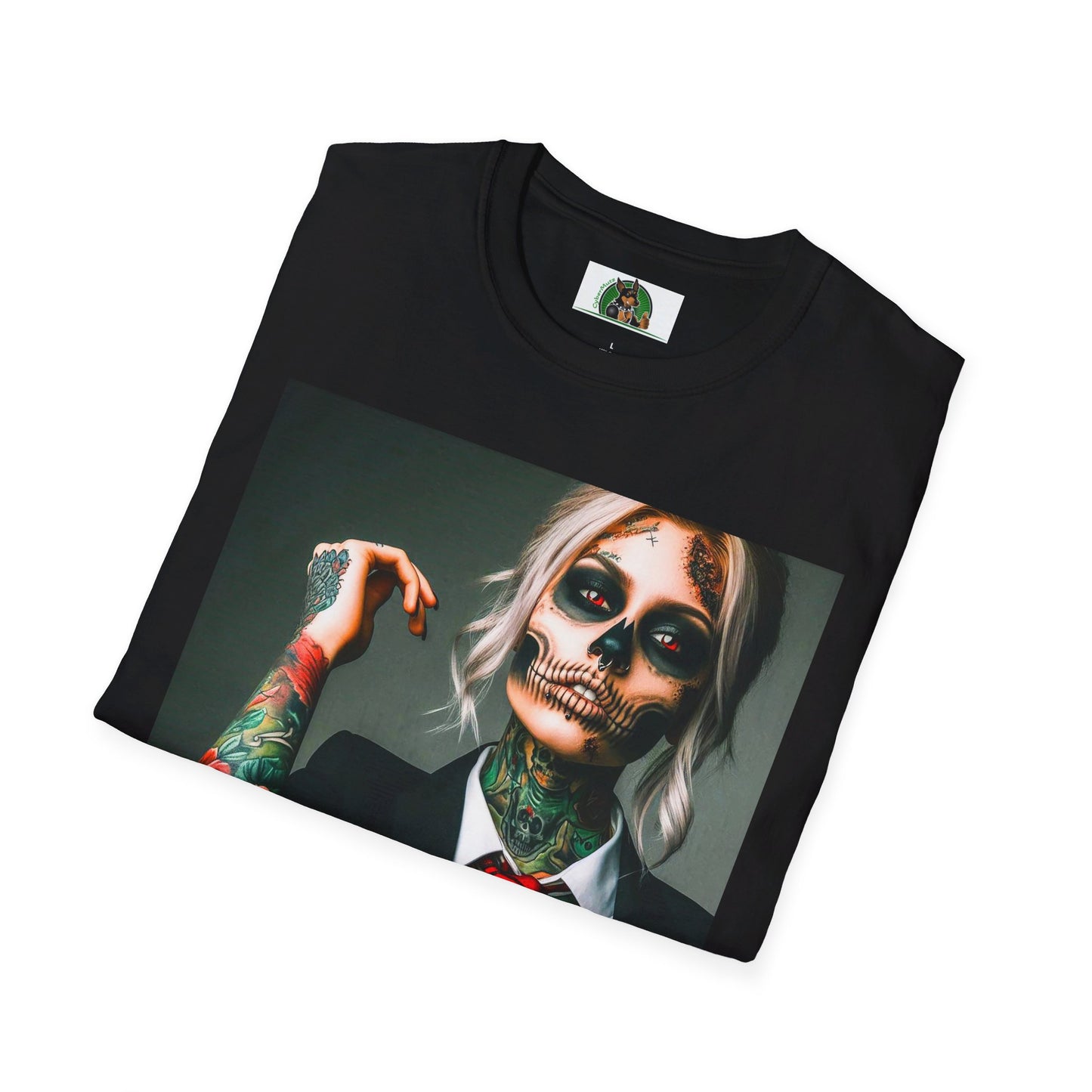 Zombie Girl T-Shirt Printify