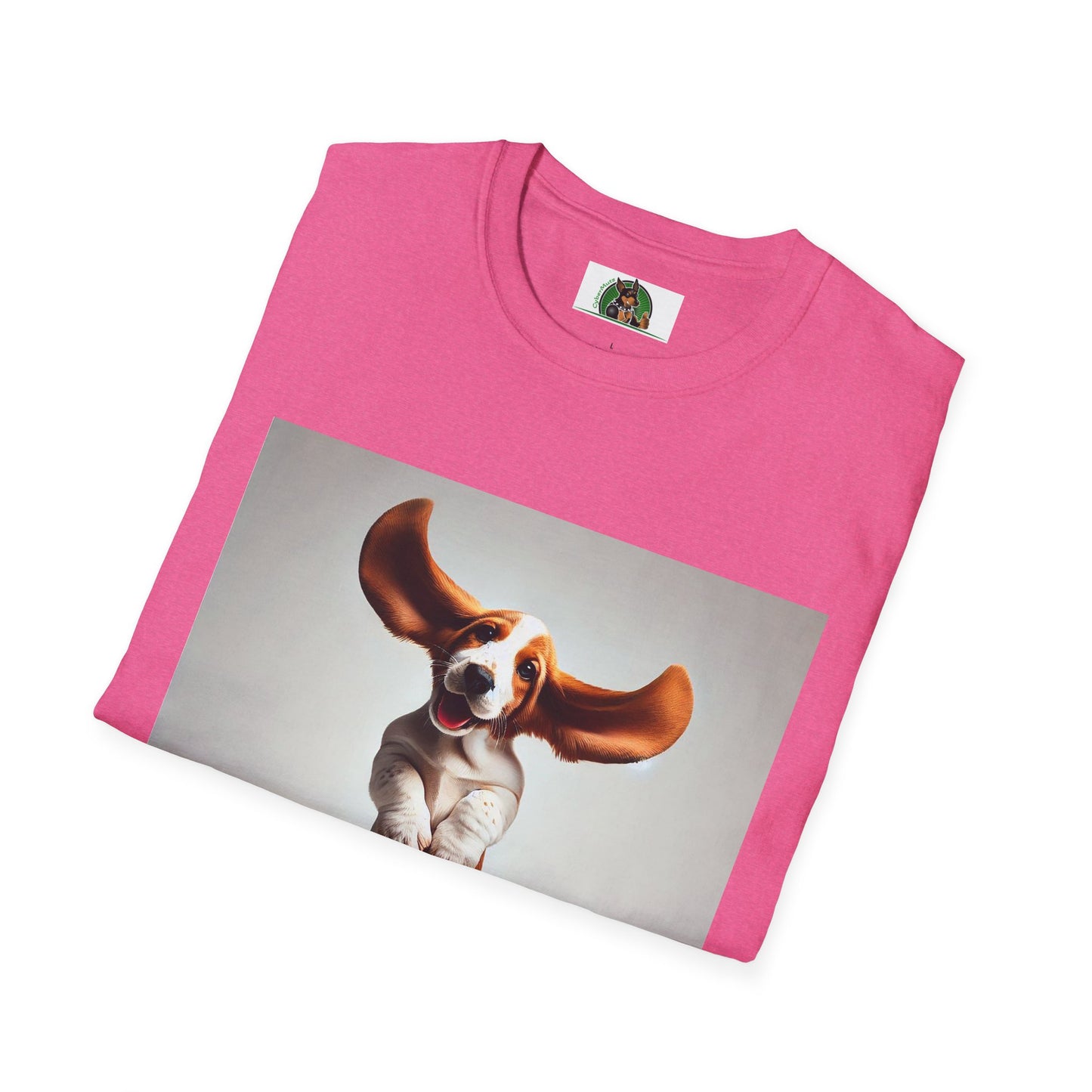 Bassett Hound T-Shirt - Dancing Dog Design