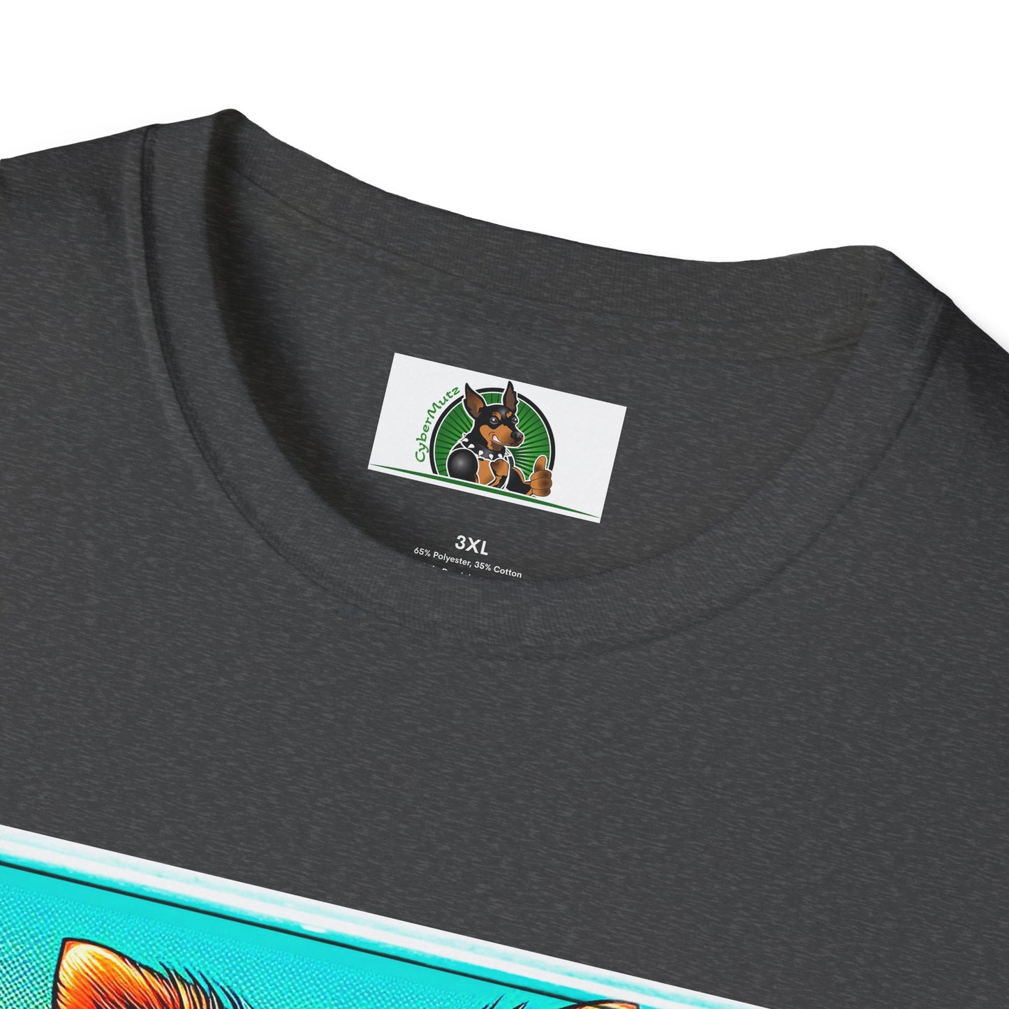 Yorkie flower girl shirt T-Shirt Printify