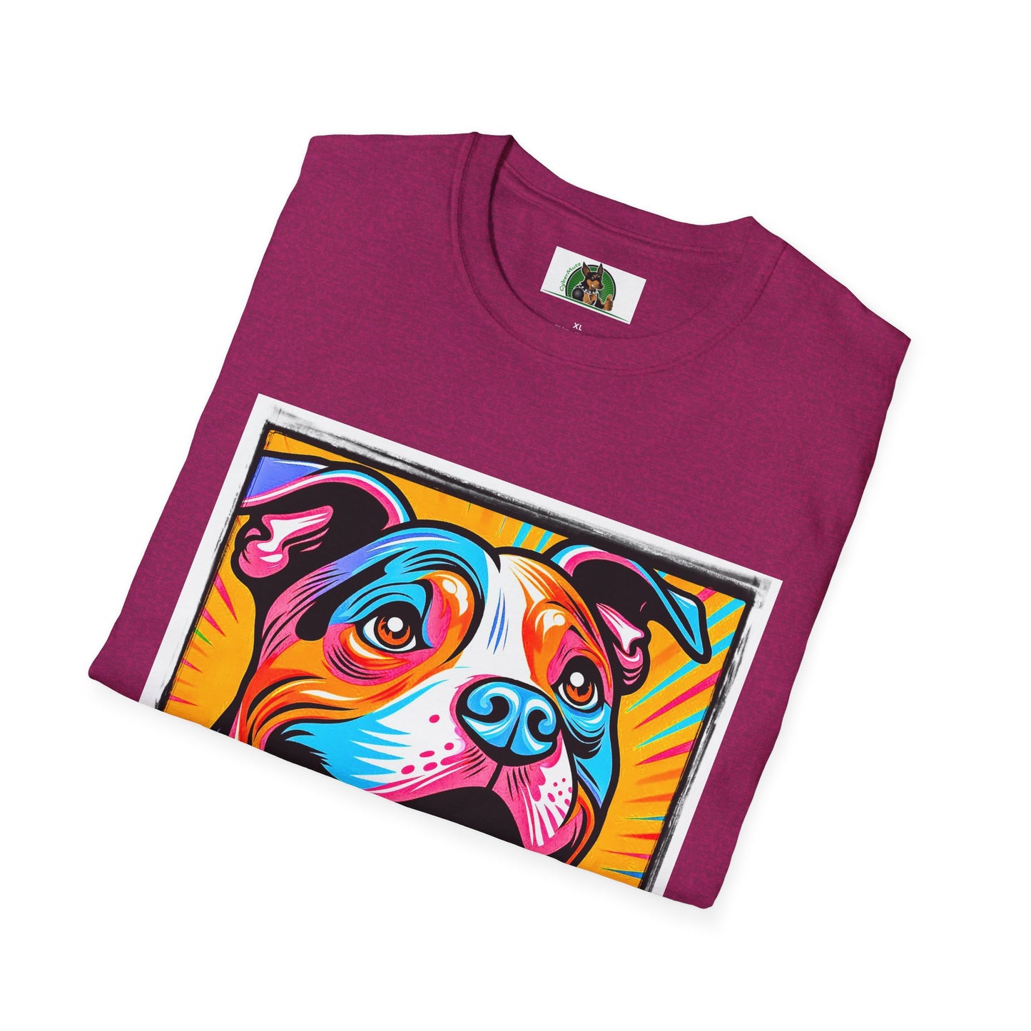 Pit Bull pretty colors shirt