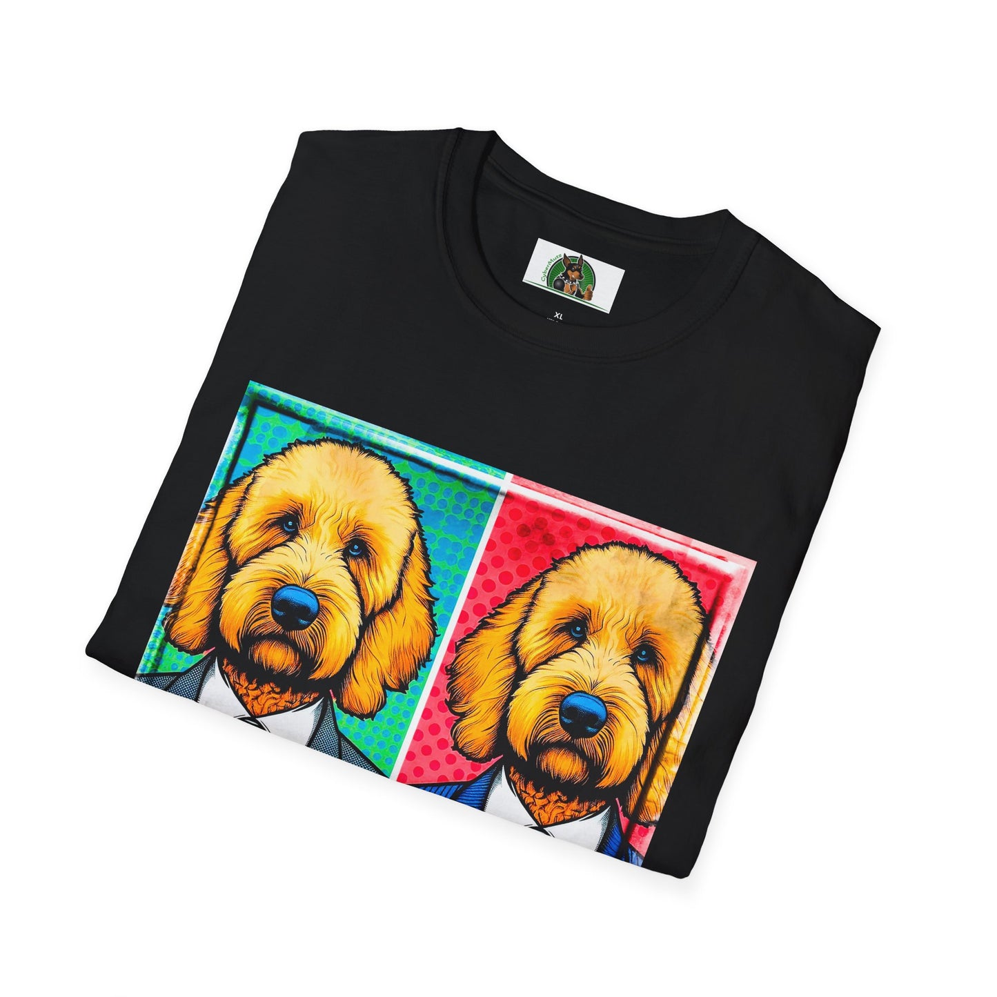 Golden Doodle colors businessmen T-Shirt Printify