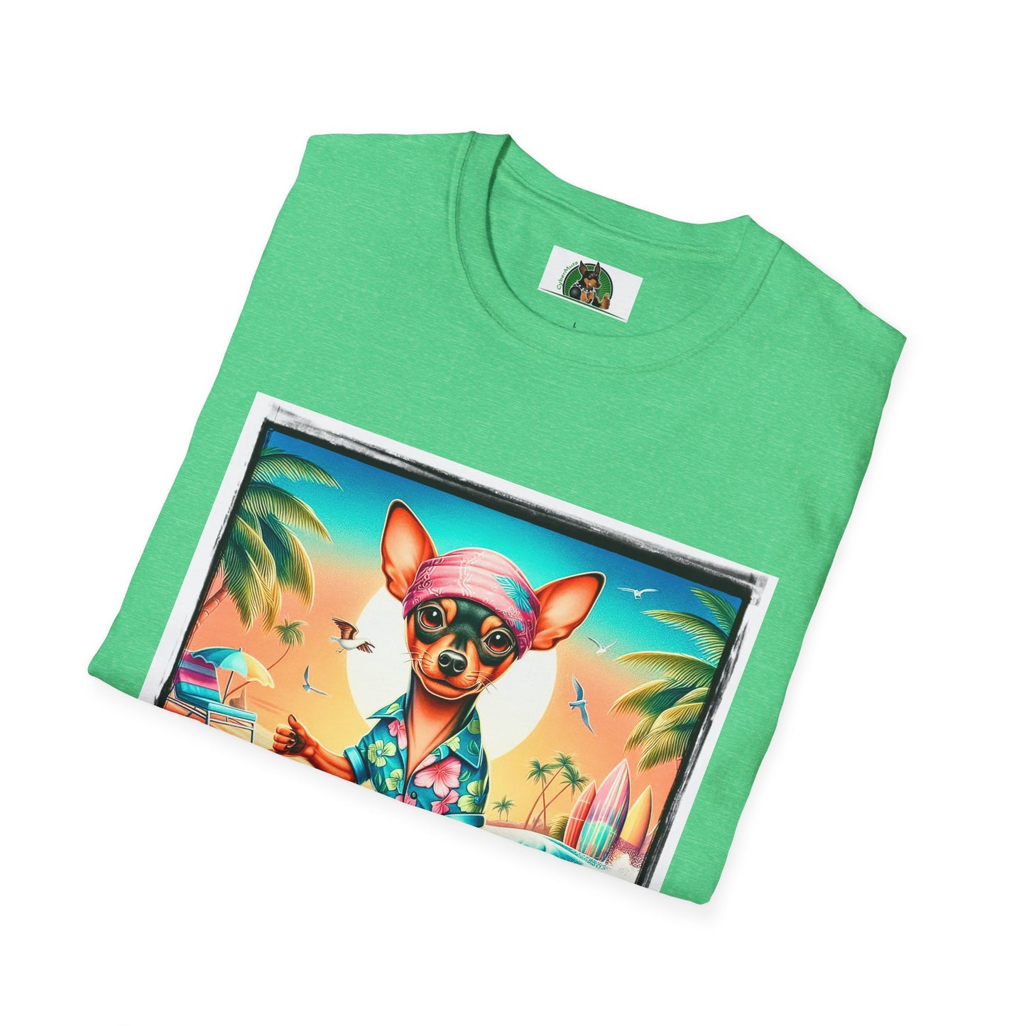 Min Pin T-Shirt Hawaiian surfing