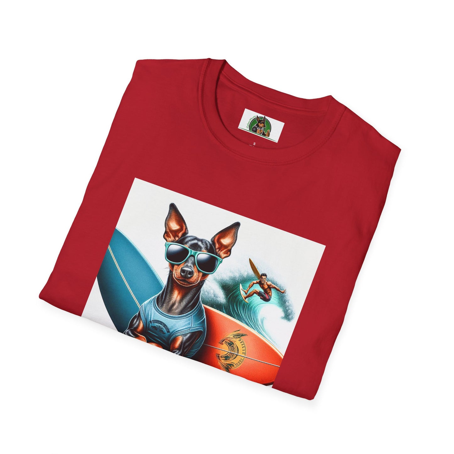Min Pin T-Shirt surfing boy
