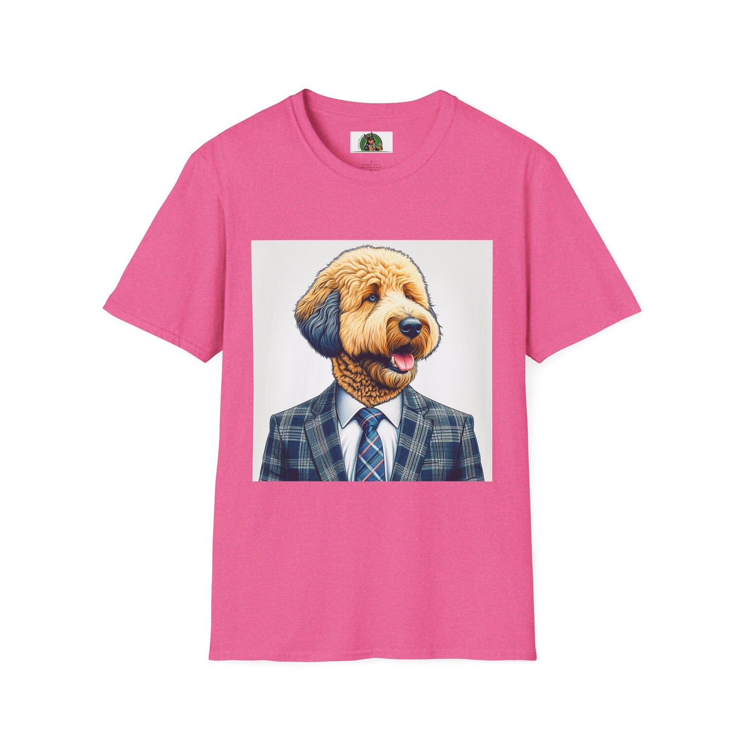 Shepadoodle T-Shirt Printify S Heather Heliconia