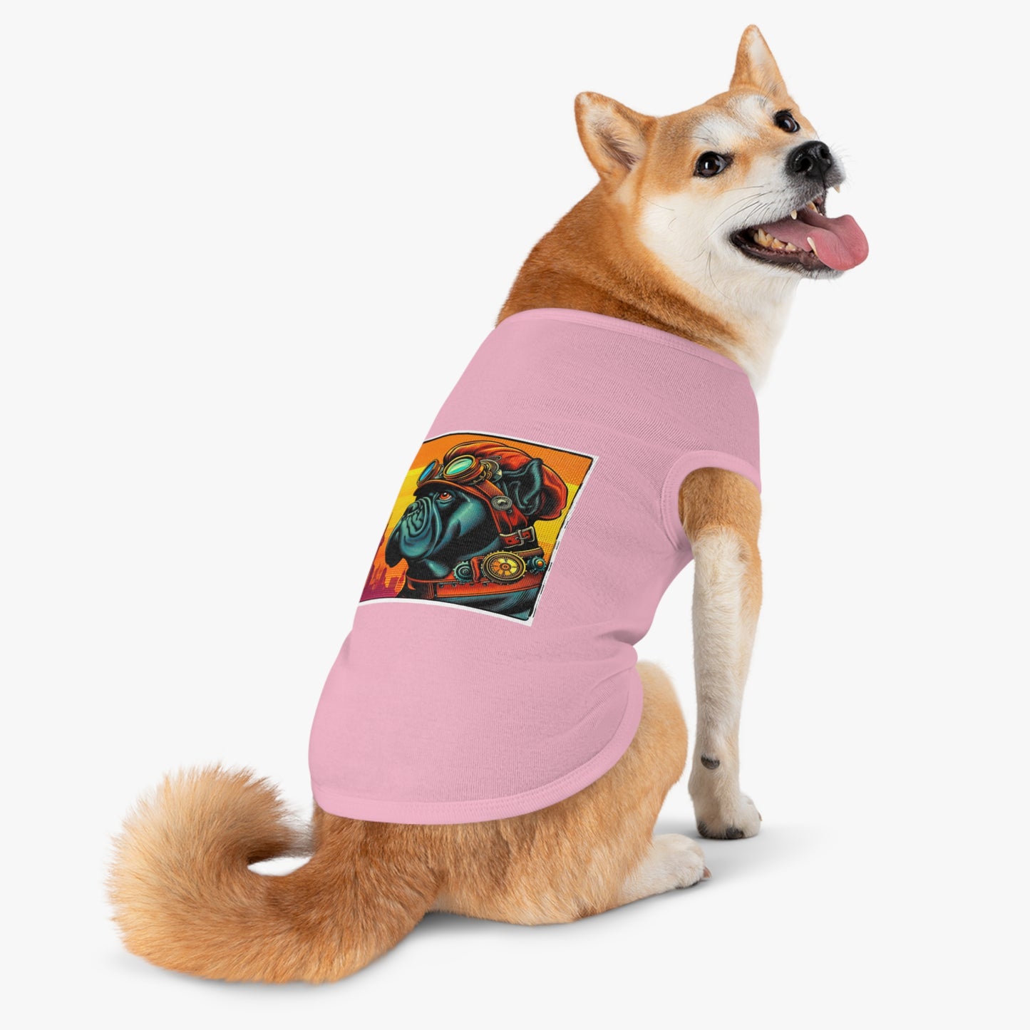 Pet Tank Top Cane Corso Steampunk Pets Printify