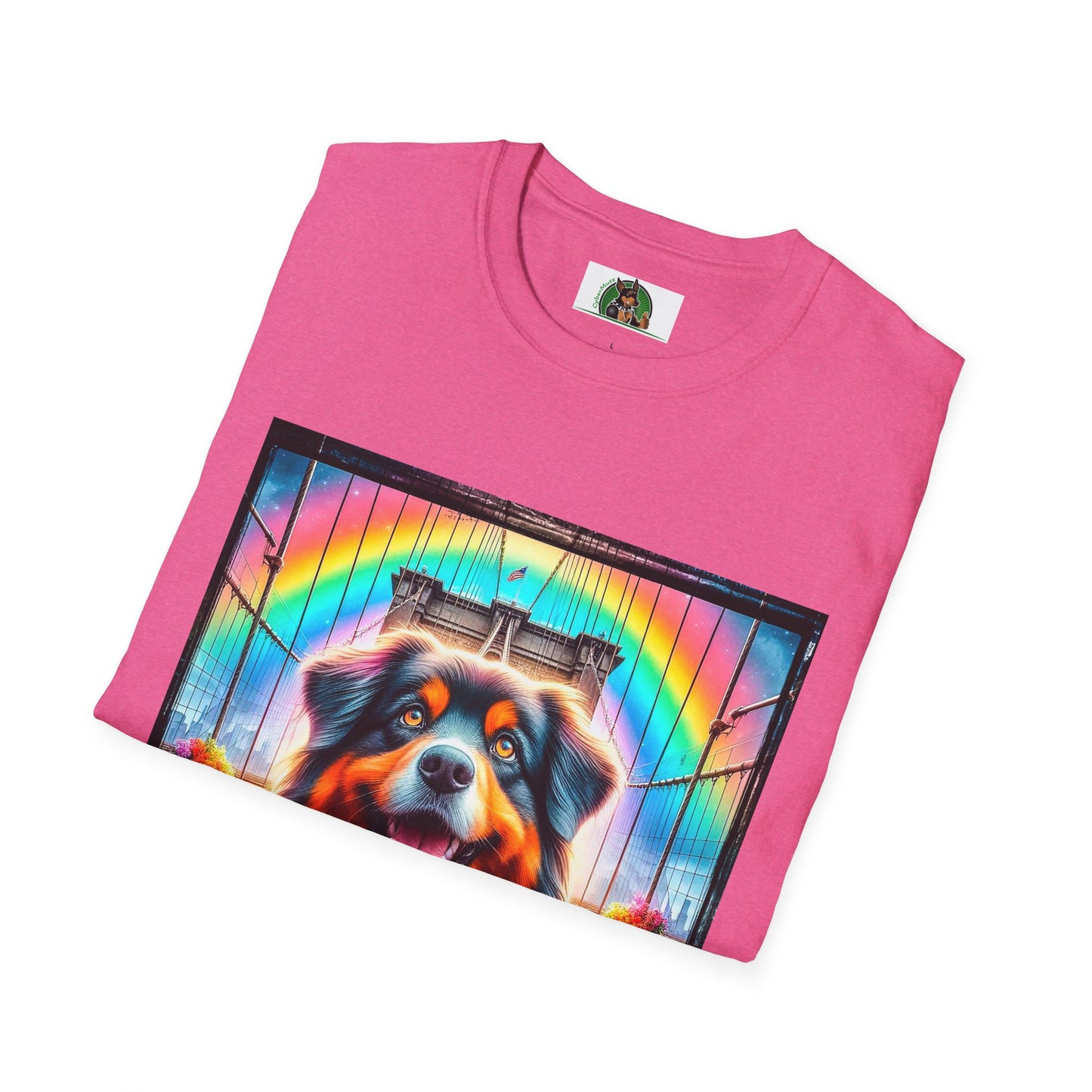 Australian Shepherd Bright Rainbow Bridge