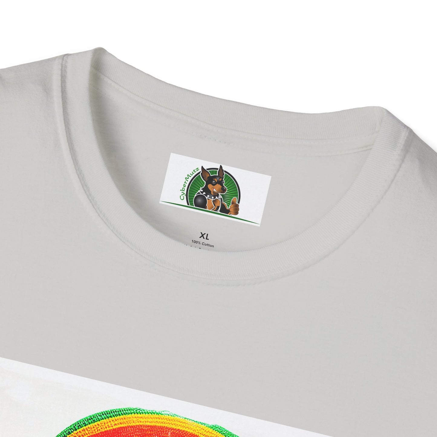 Basset Hound Rasta Dog Playing Guitar