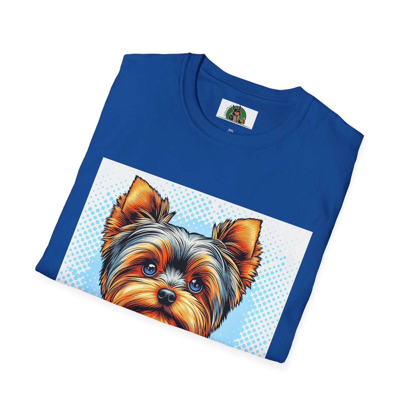 Yorkie suit shirt T-Shirt Printify