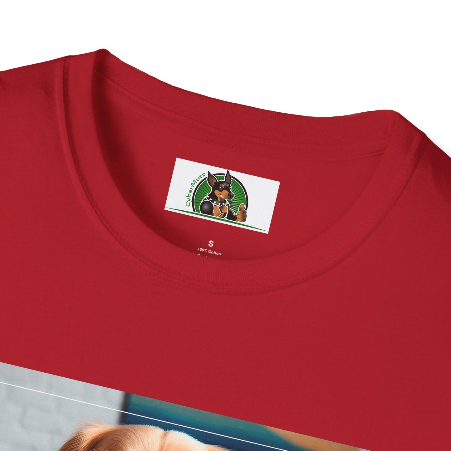 Golden Retriever working professional shirt