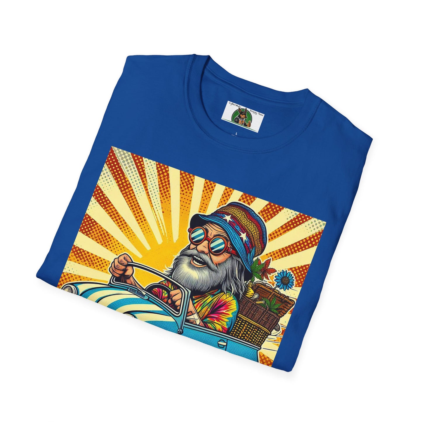 Wacky Retired Dude T-Shirt Printify
