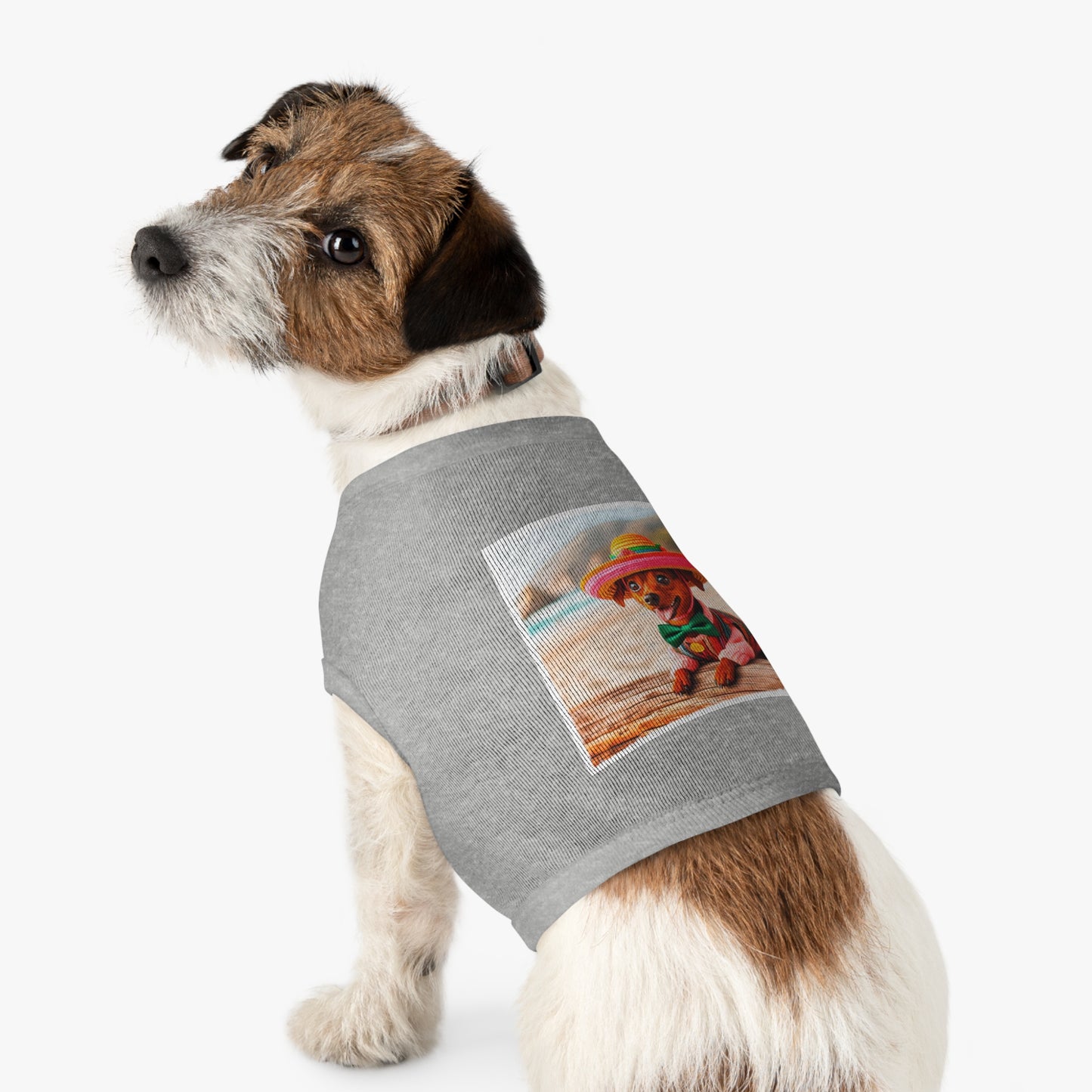 Min Pin Tank Tops cinco de mayo Pets Printify