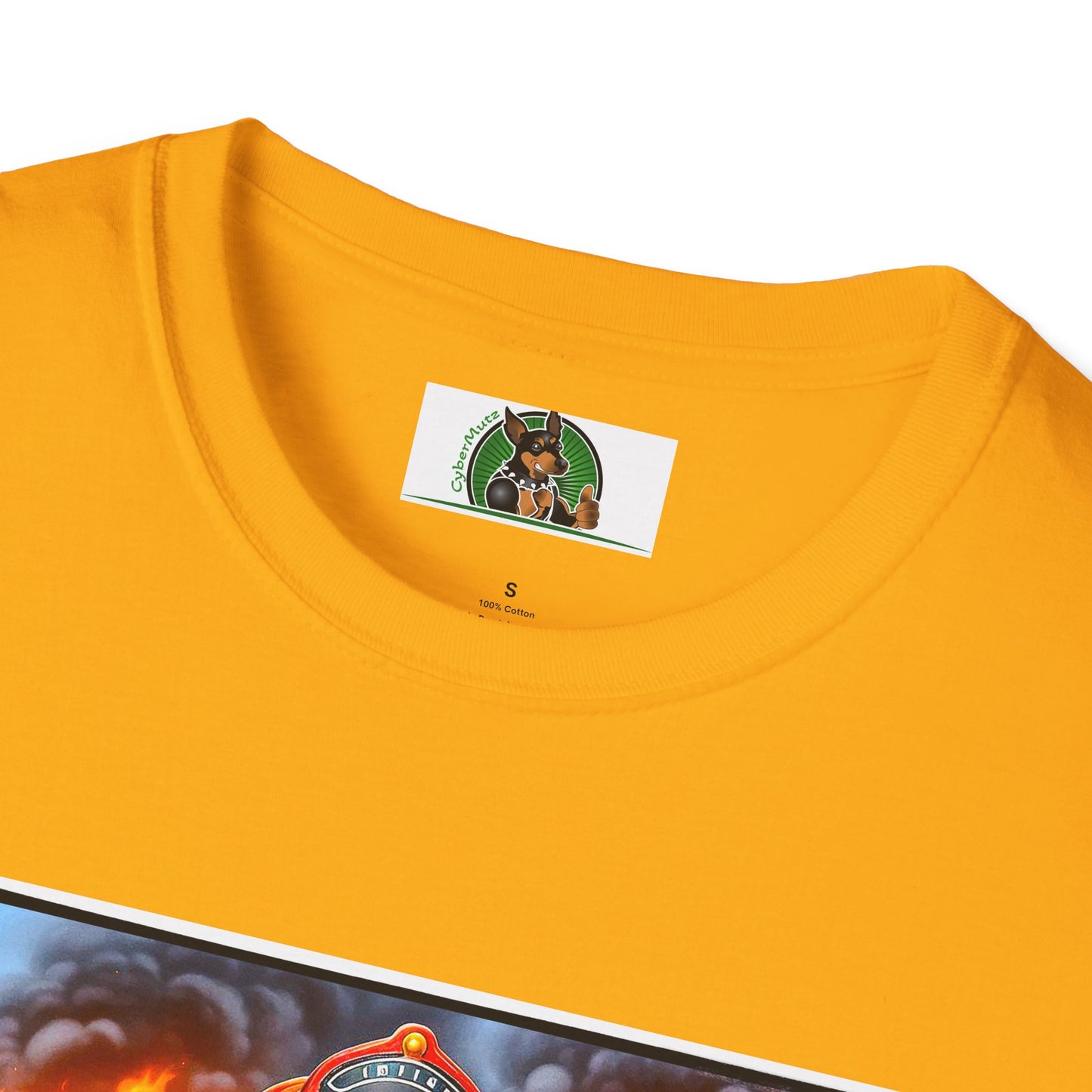 Dalmatian blazing fire t shirt