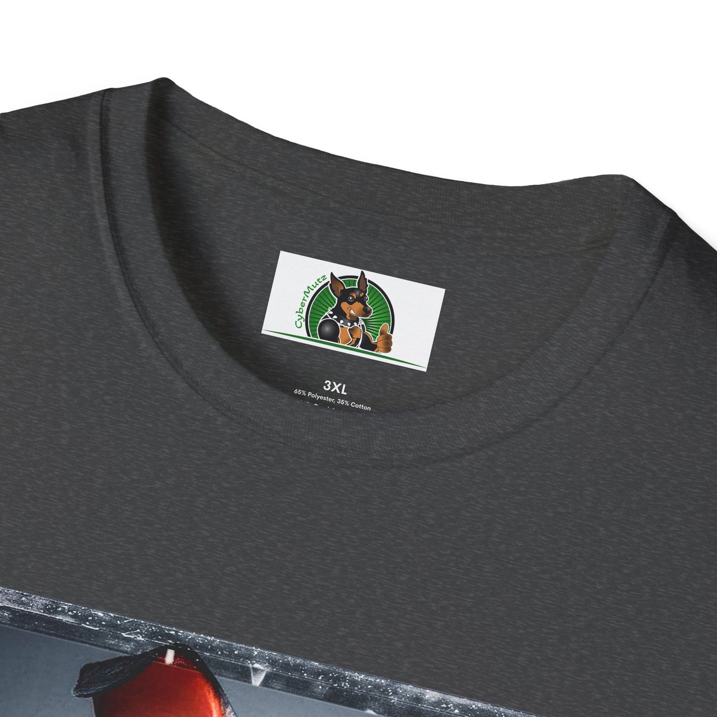 Min Pin T-Shirt muscular arms T-Shirt Printify