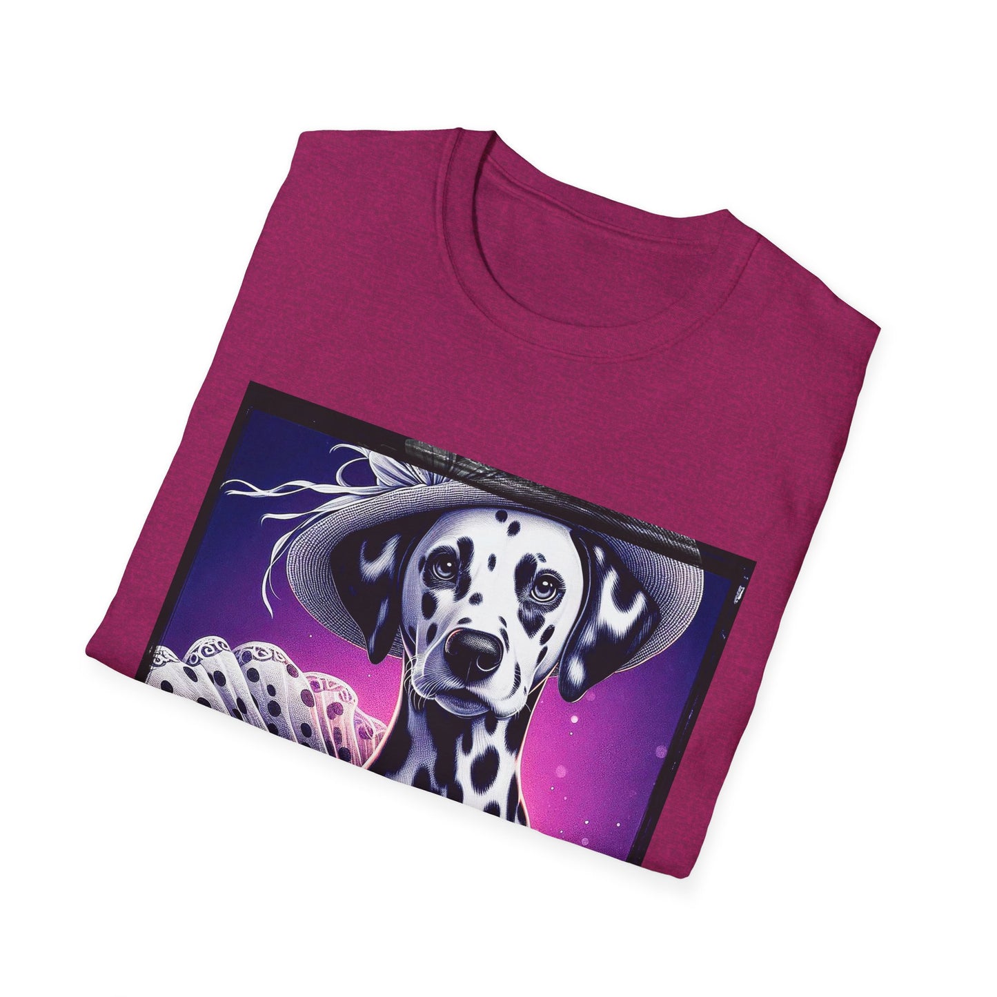 Dalmatian polka dot queen t shirt