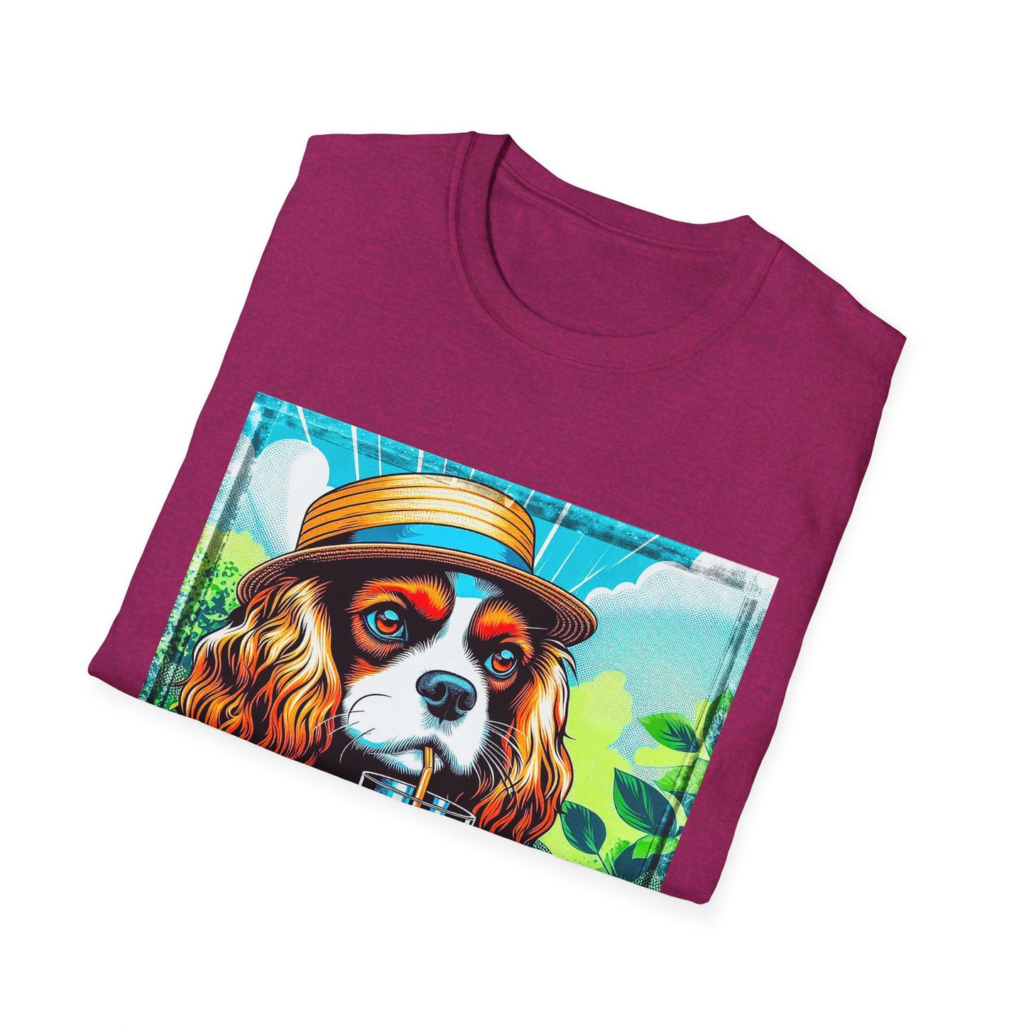 Cavalier King Charles Spaniel Summer Dog TShirt
