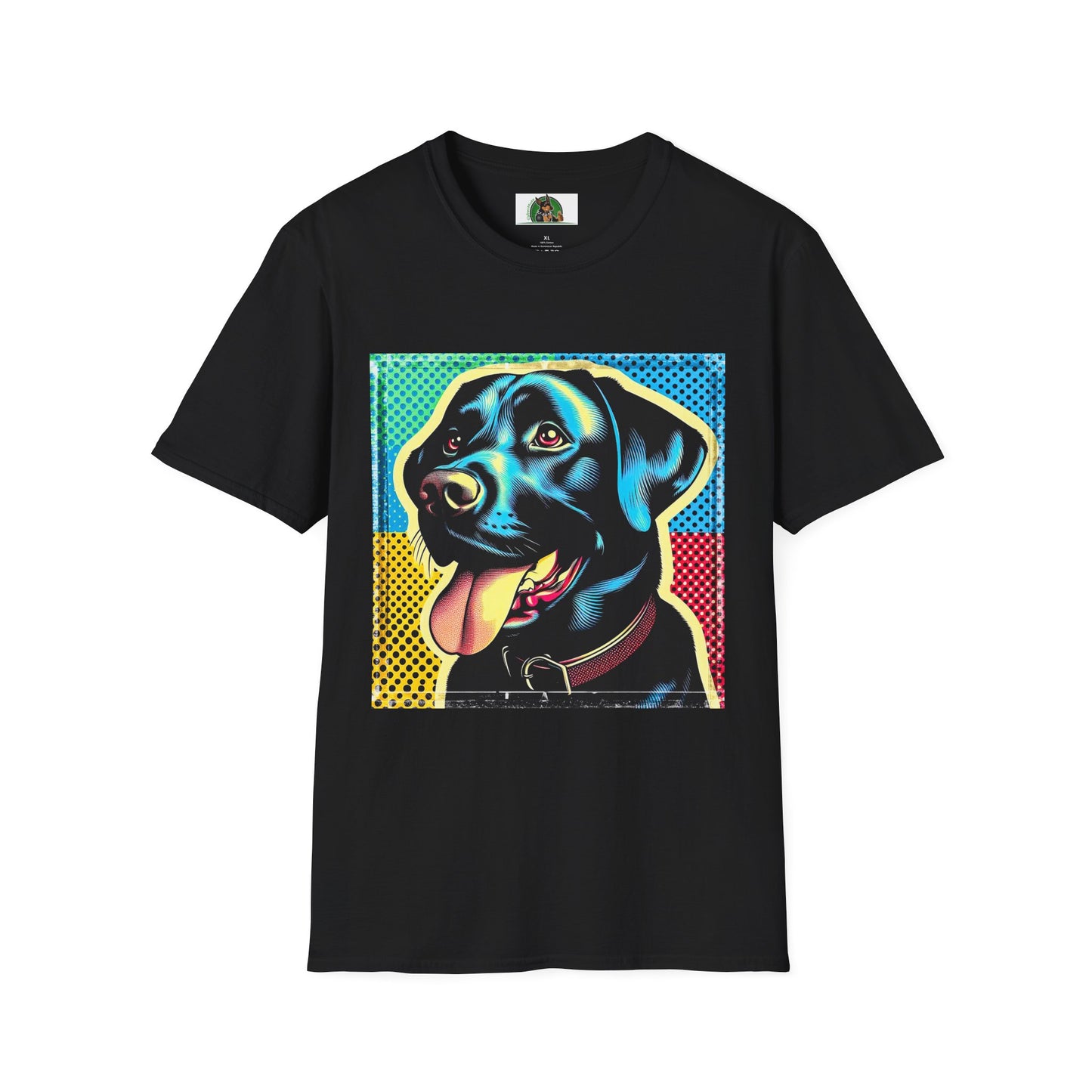 Labrador Retriever pretty boy shirt T-Shirt Printify XS Black
