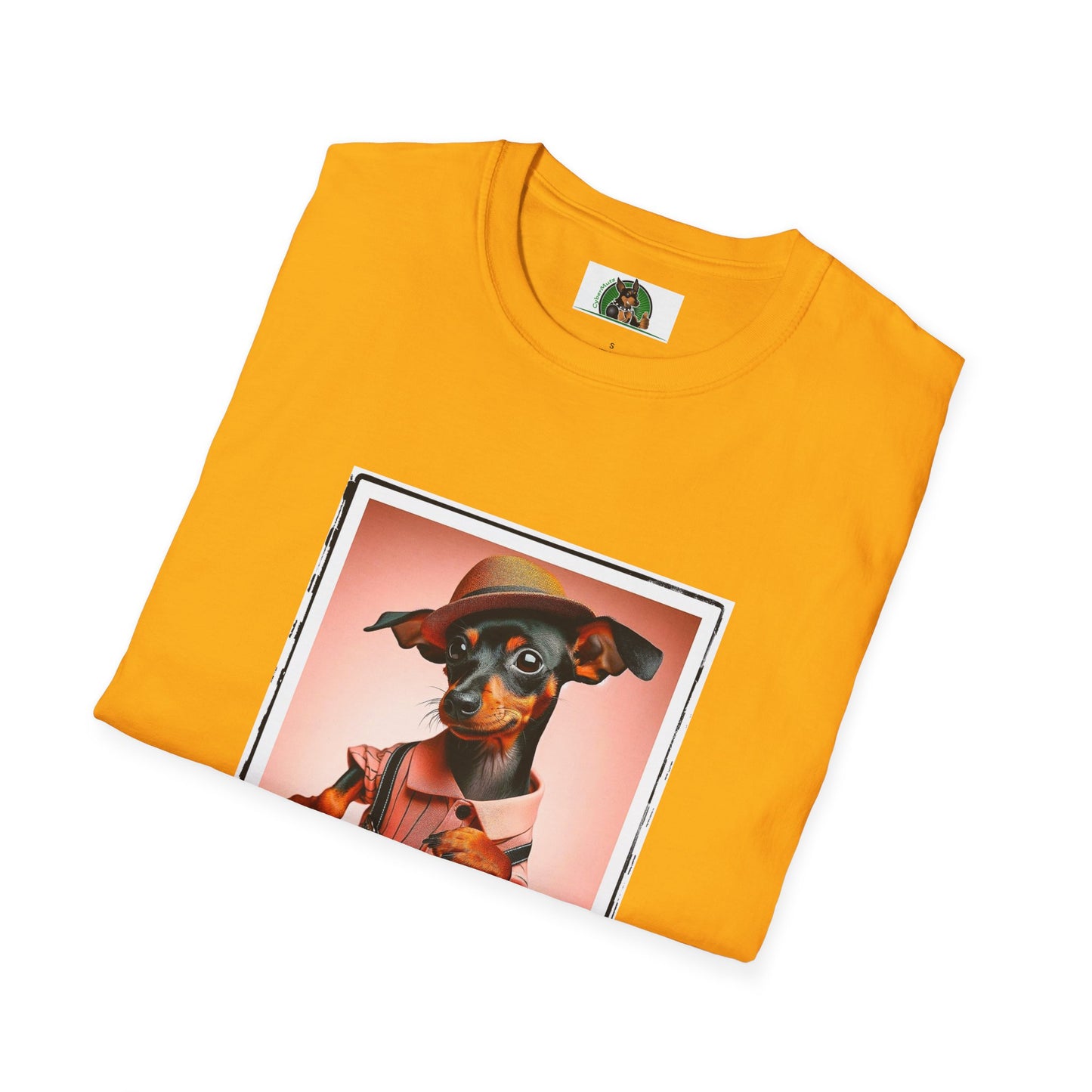 Min Pin T-Shirt dancing man